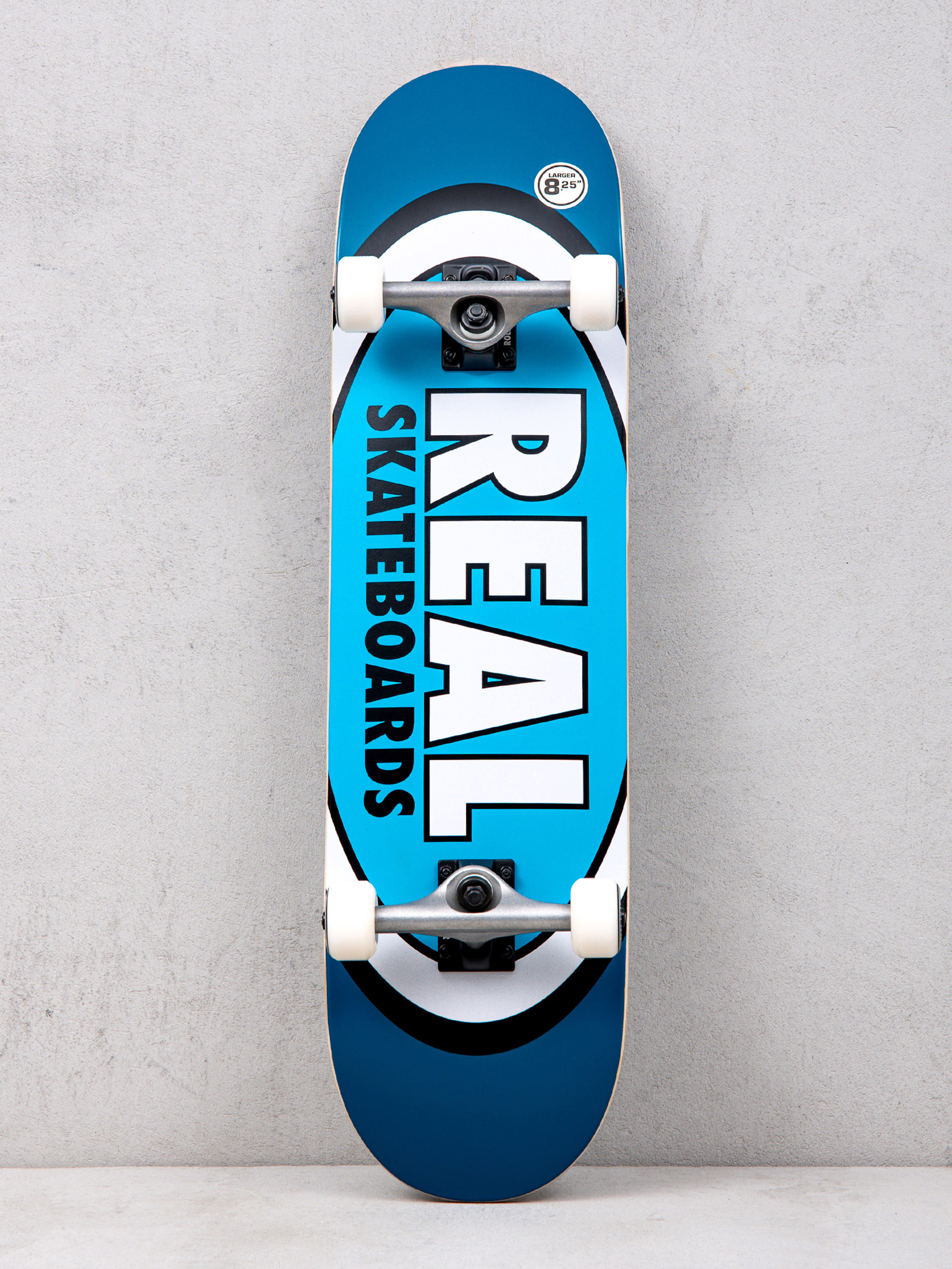 Real Classic Oval II Skateboard (blue/blue)