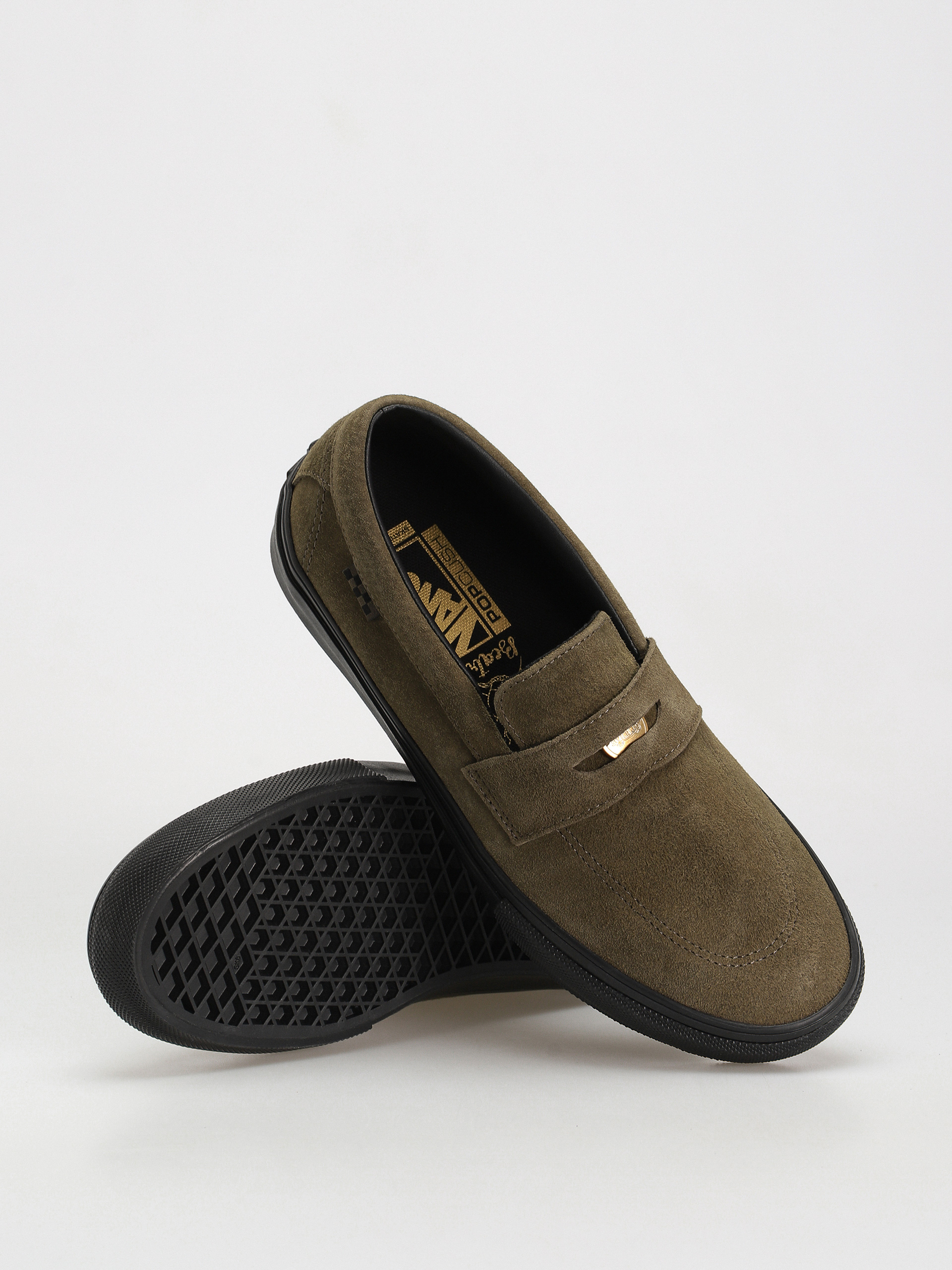 Vans Zahba Skate Style 53 X Beatrice Domond Schuhe (dark olive)