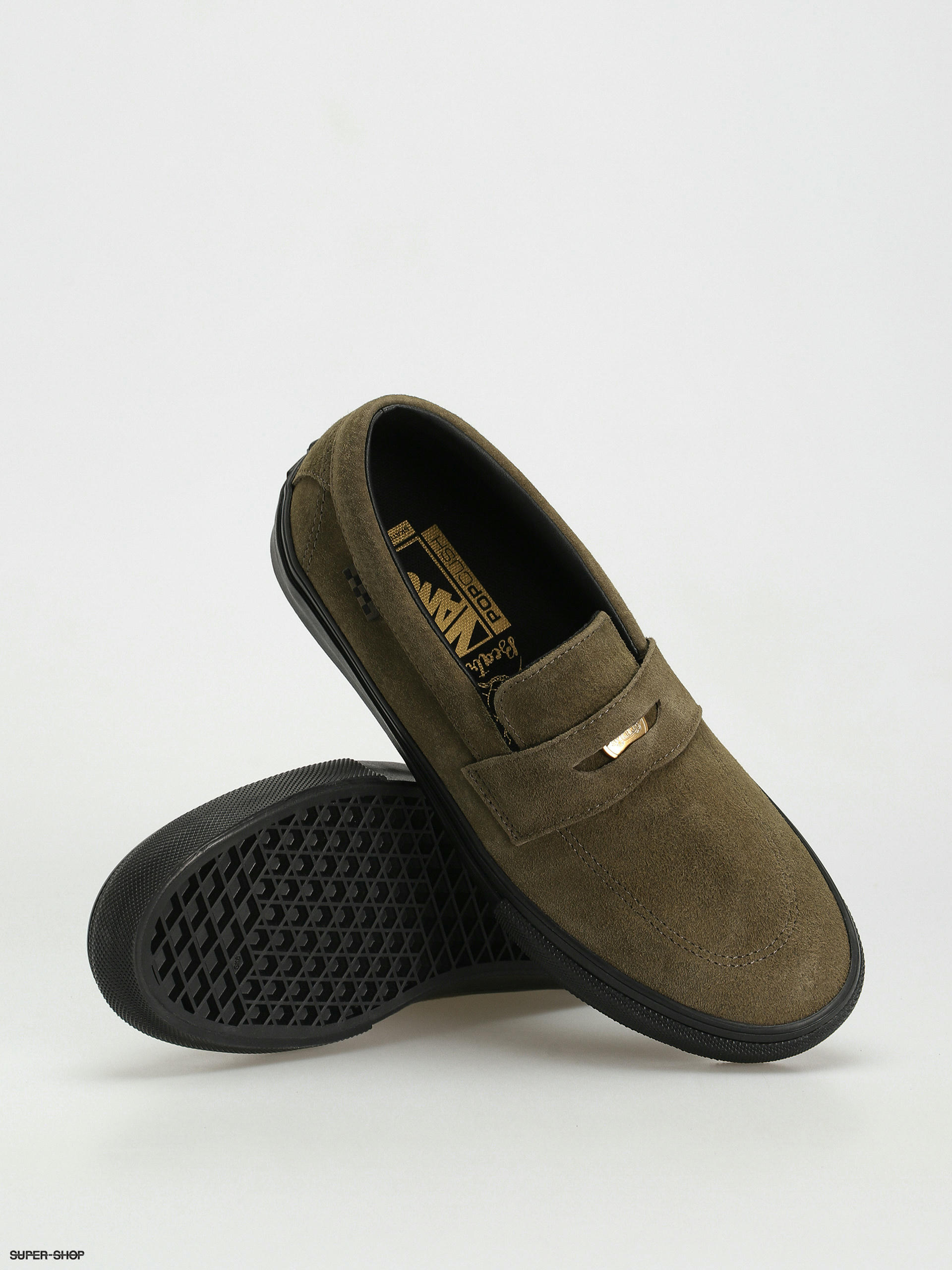 Vans Zahba Skate Style 53 X Beatrice Domond Shoes (dark olive)