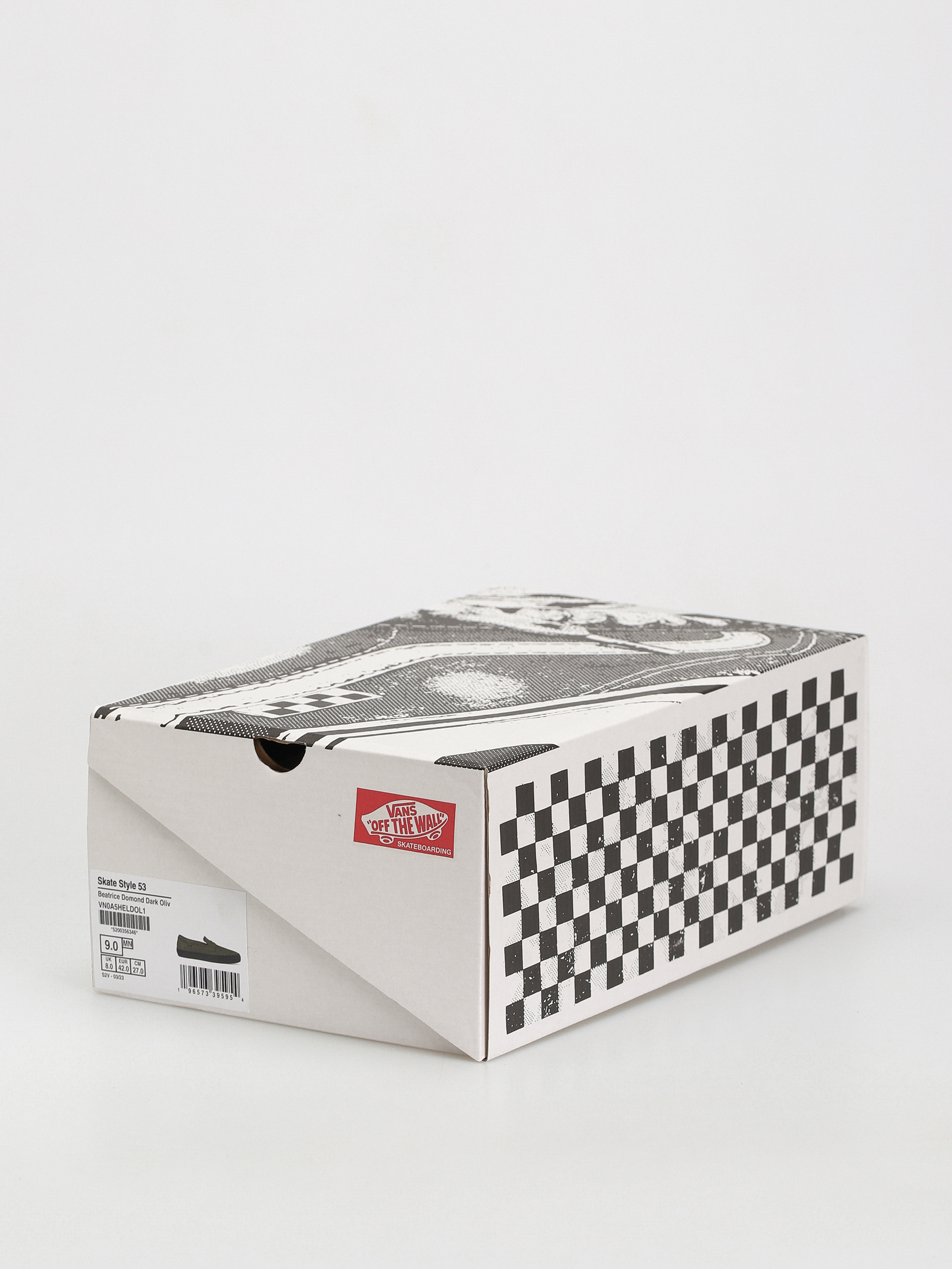 Vans Zahba Skate Style 53 X Beatrice Domond Shoes (dark olive)