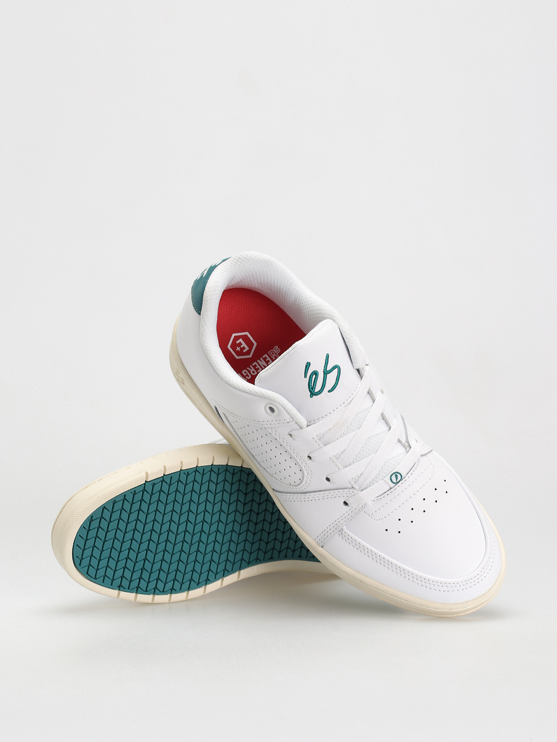eS Accel Slim Shoes (white/tan)