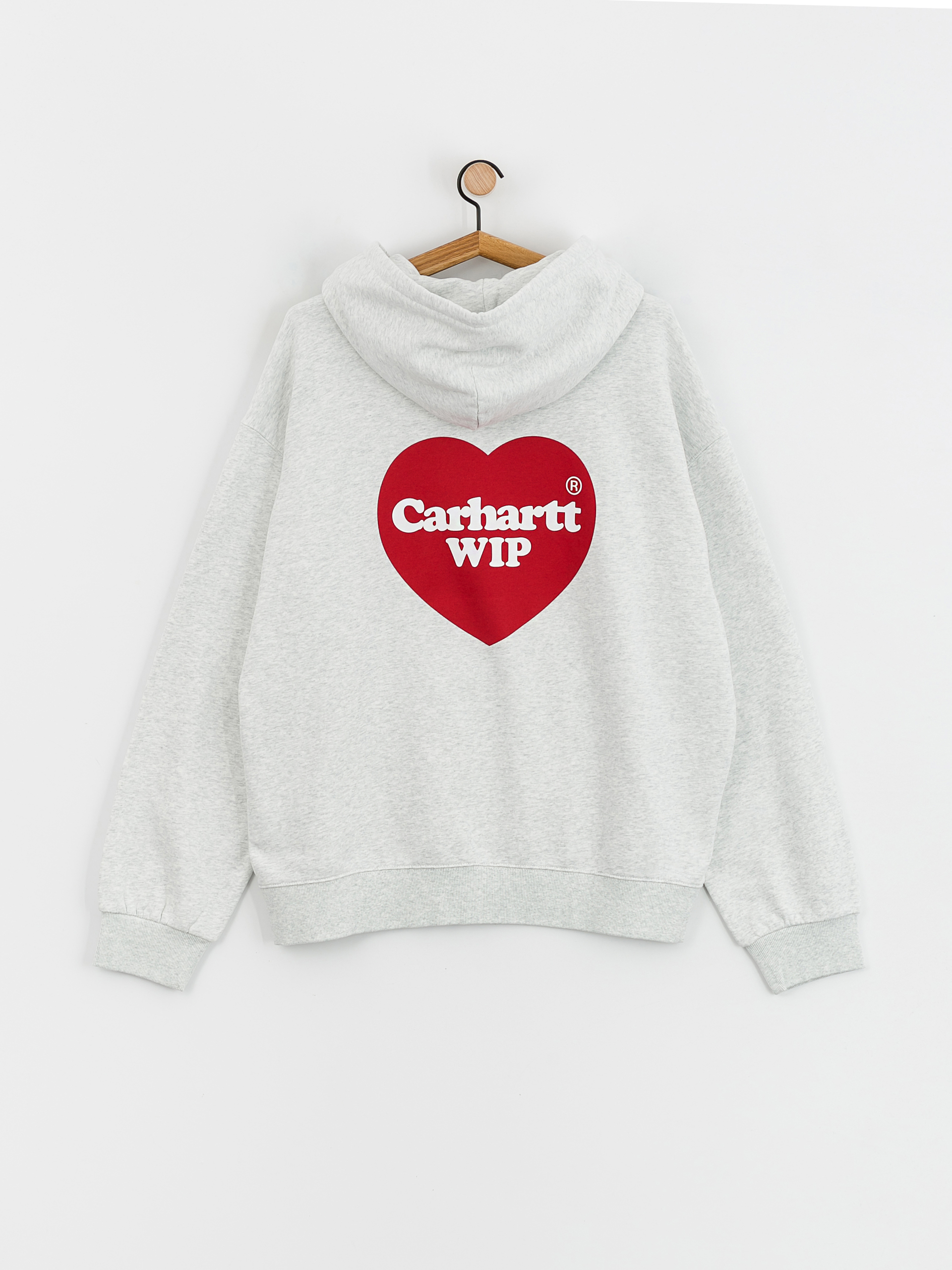 Carhartt WIP Heart HD Hoodie (ash heather)