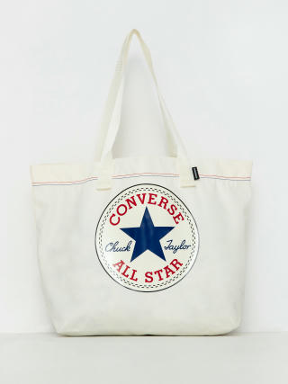 Converse Canvas Tote Tasche (egret/converse blue)