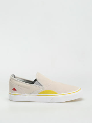 Emerica Wino G6 Slip On Shoes (grey/yellow)