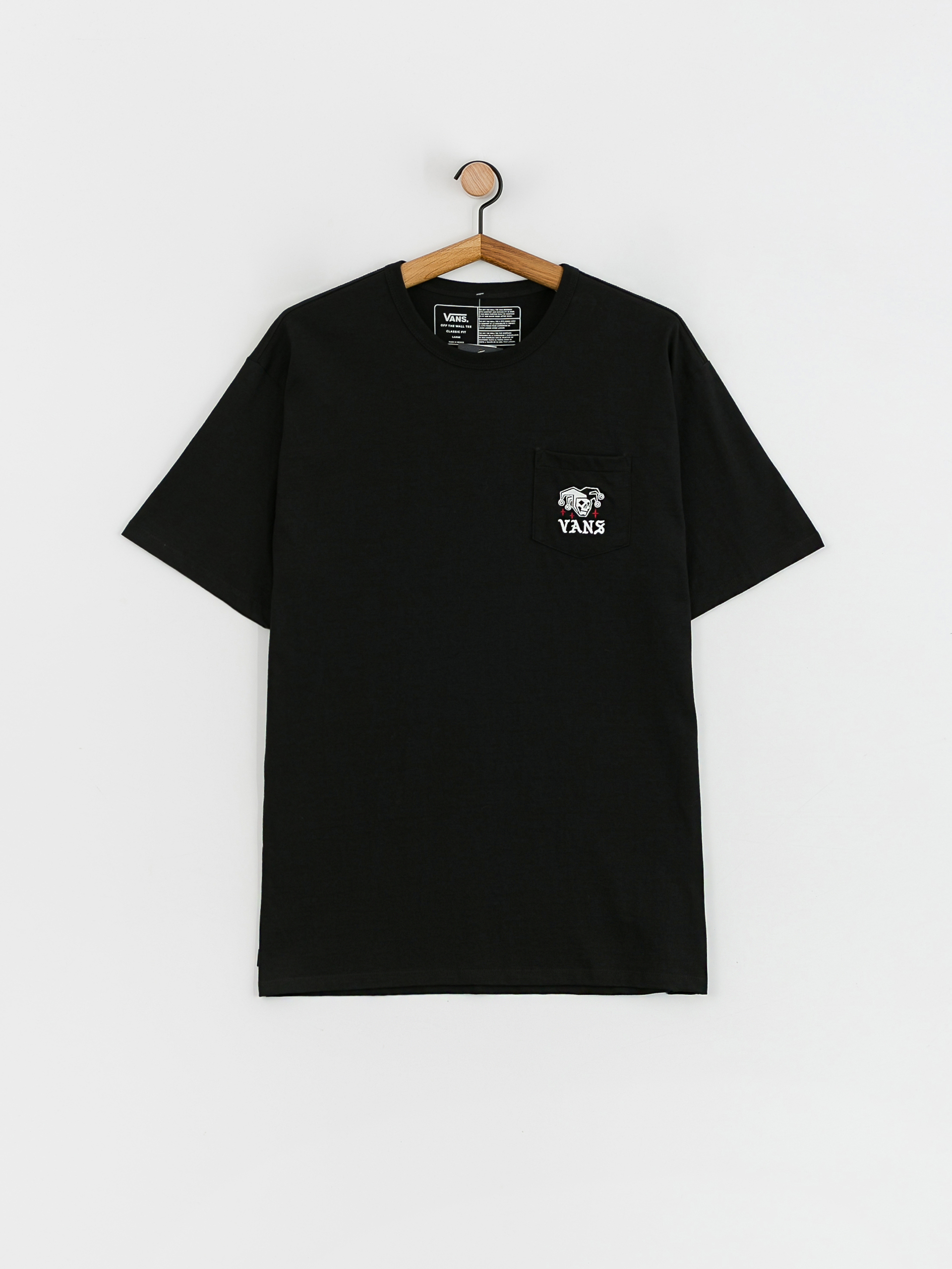 Vans Off The Wall Graphic Pkt T-shirt (black/chili pepper)