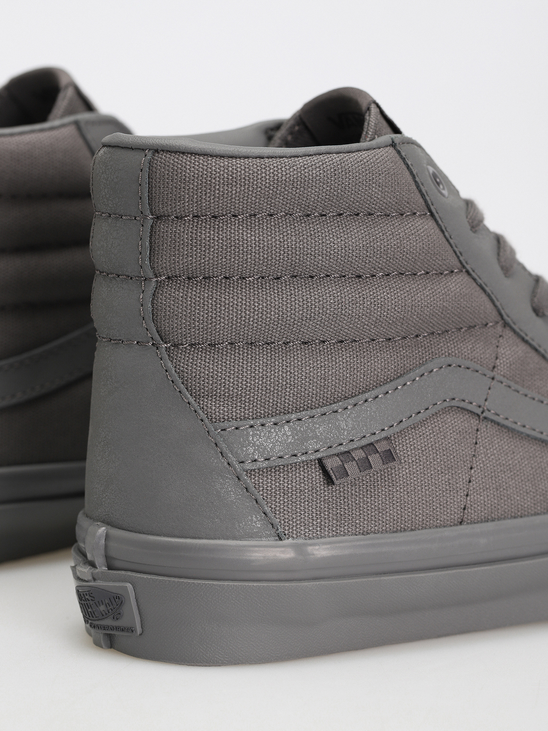 Vans sk8 hi pewter sale