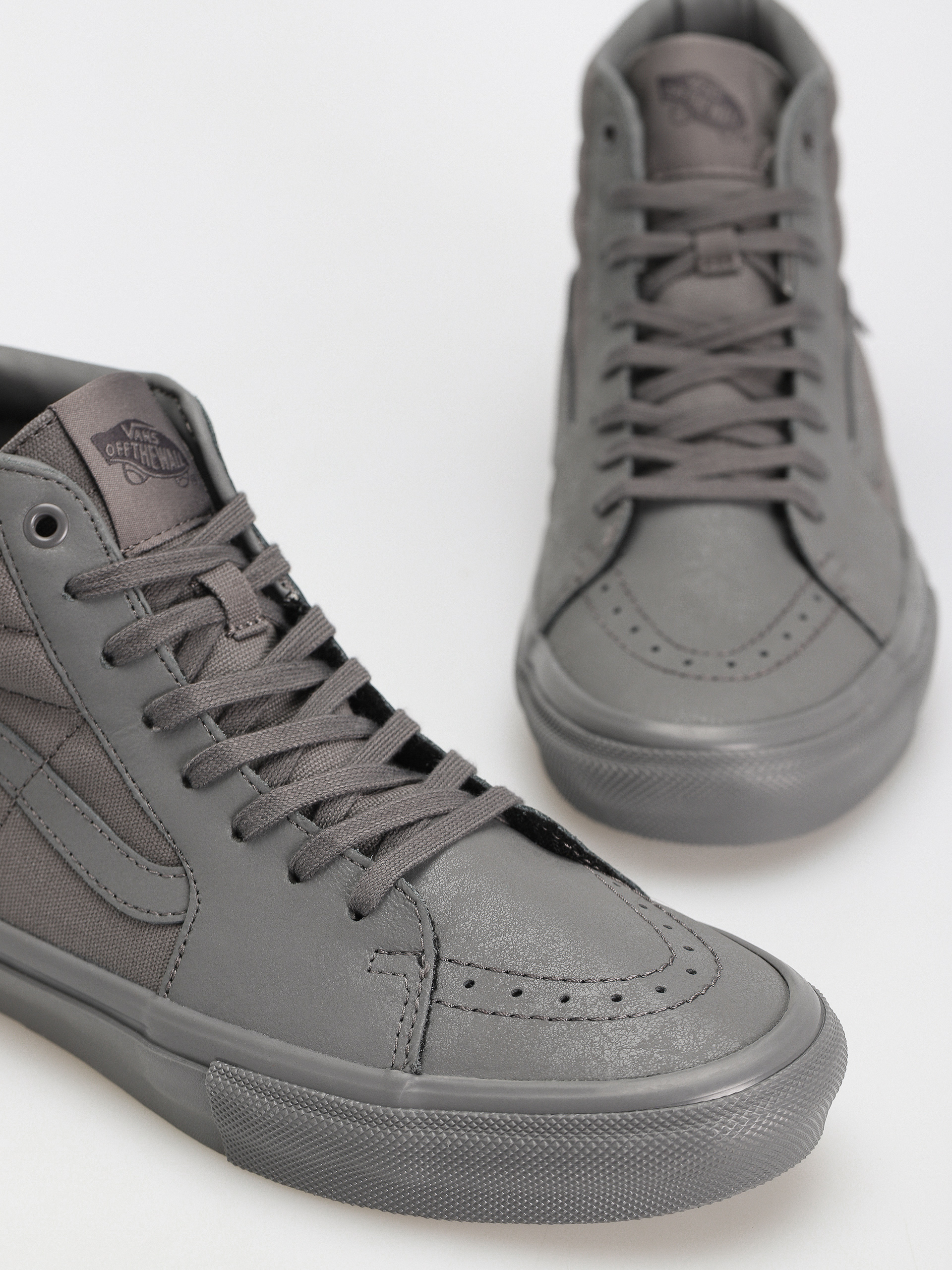 Vans Skate Sk8 Hi Shoes (mono pewter)