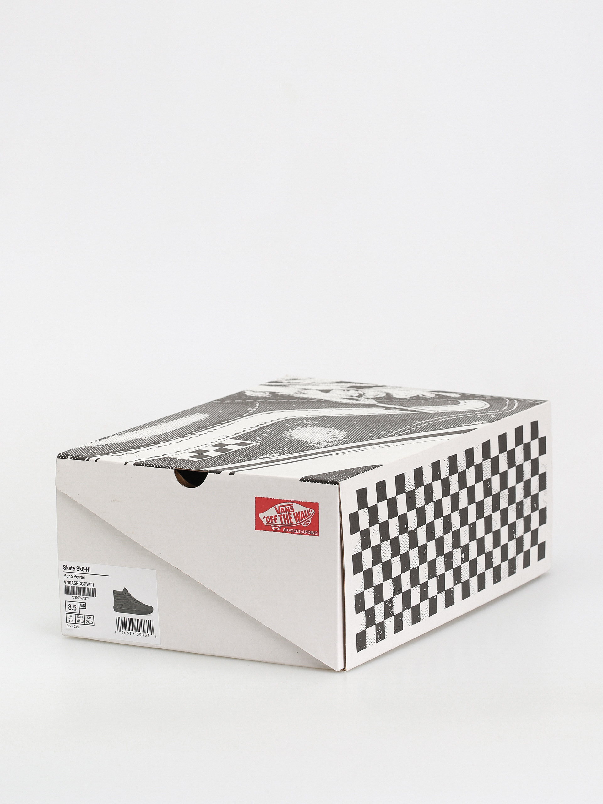 Vans Skate Sk8 Hi Shoes (mono pewter)