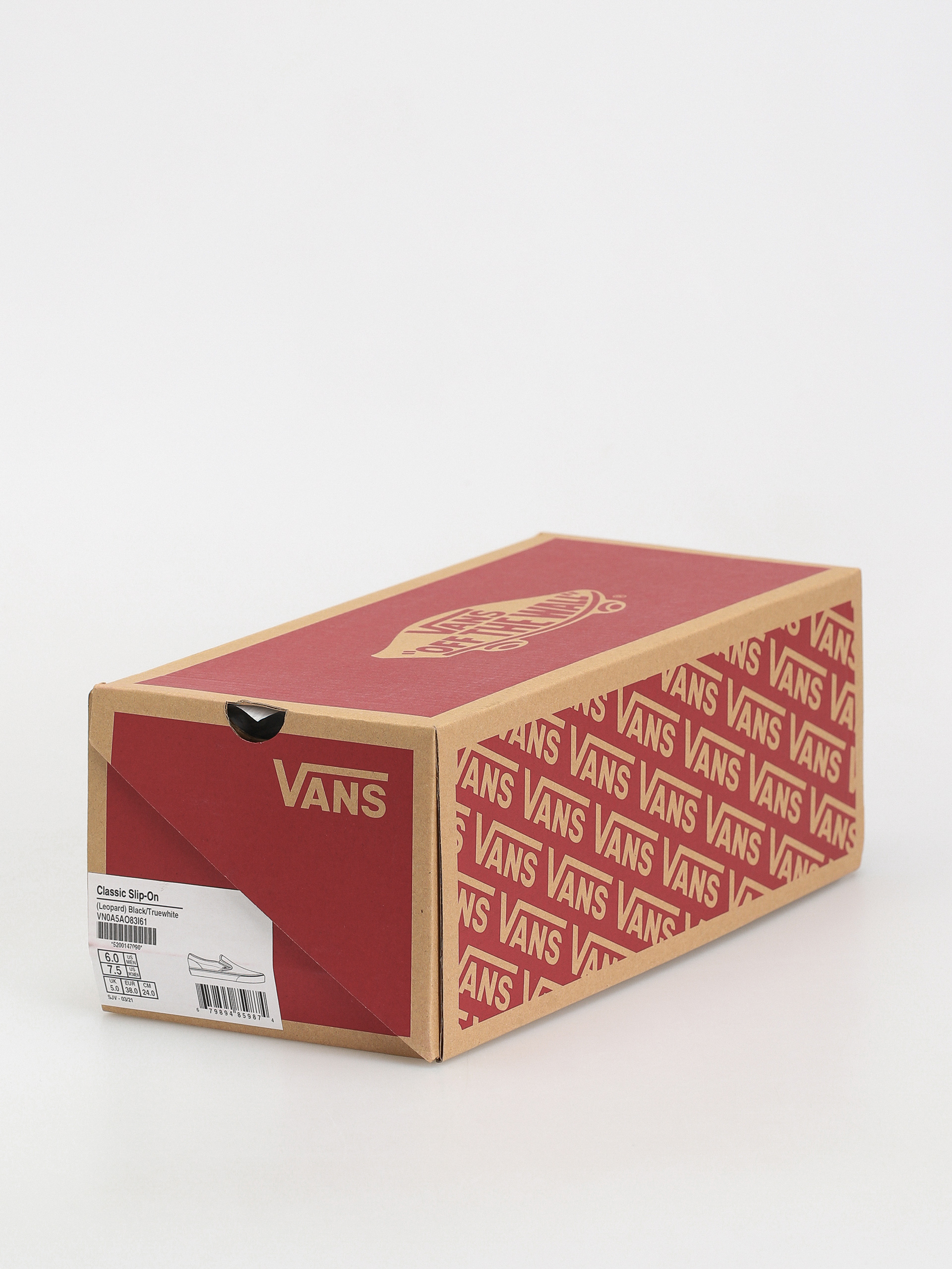 Vans Classic Slip On Schuhe (leopard black/true white)