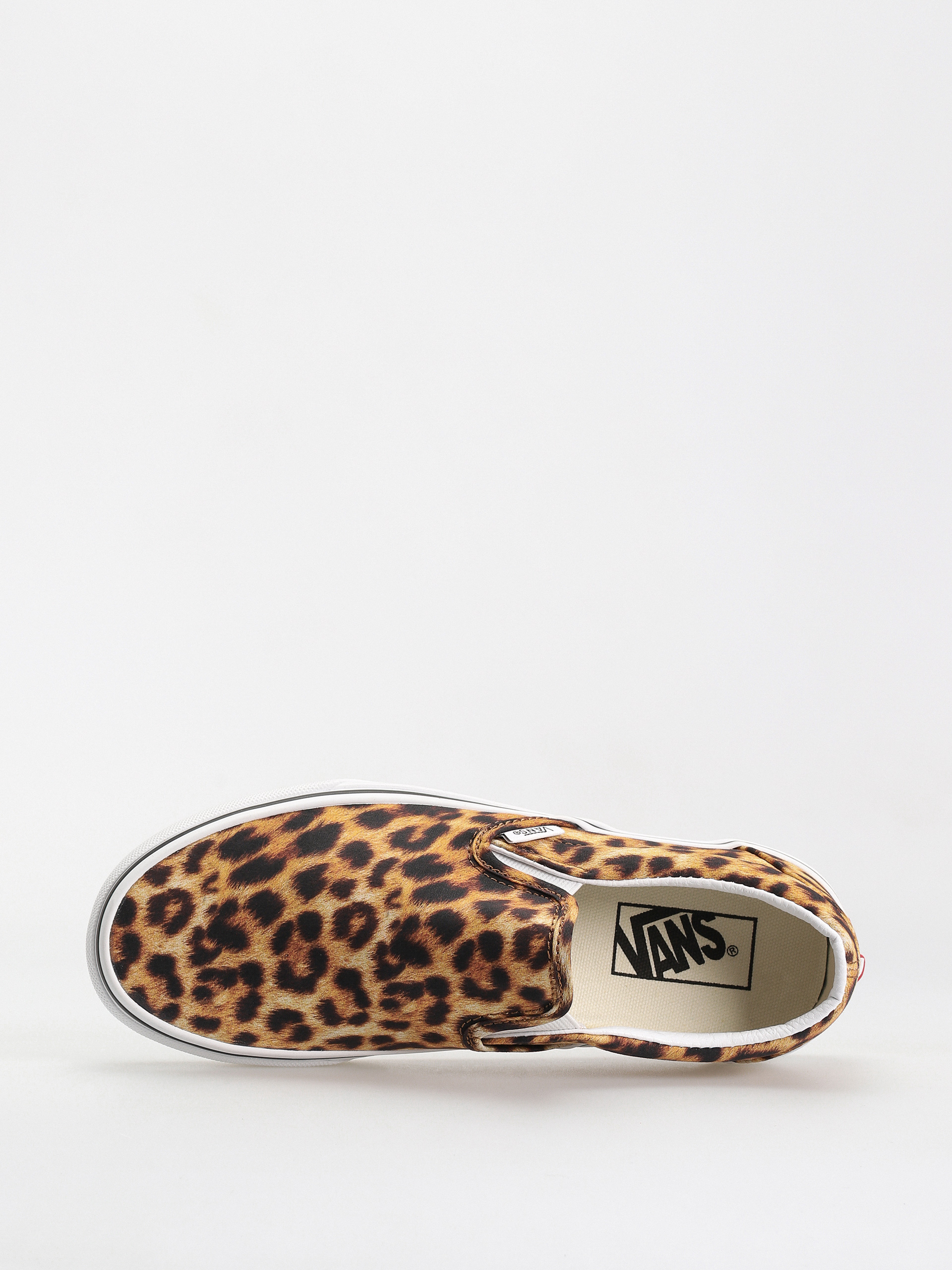 Vans Classic Slip On Schuhe (leopard black/true white)