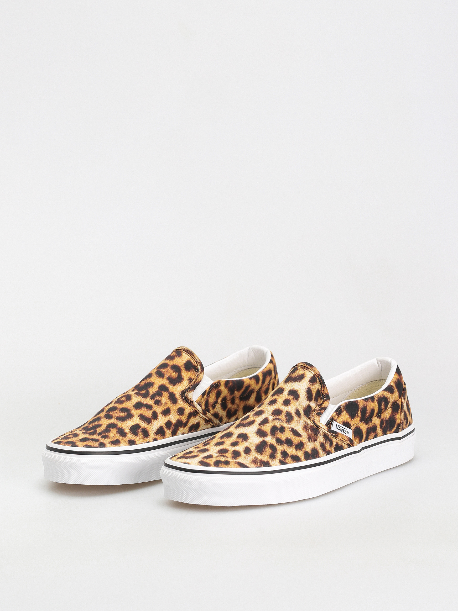 Vans Classic Slip On Schuhe (leopard black/true white)