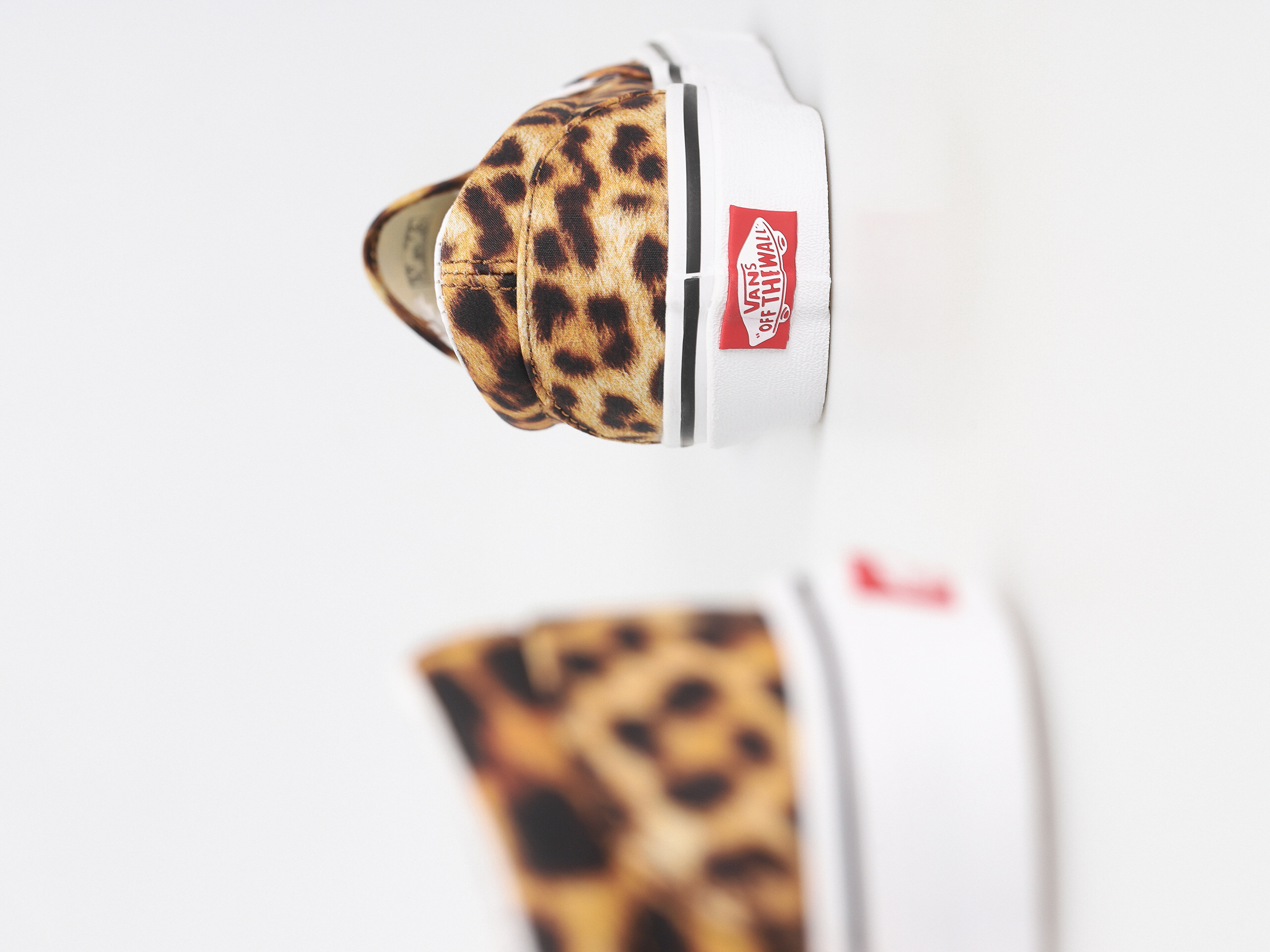 Vans leopard print outlet slip ons