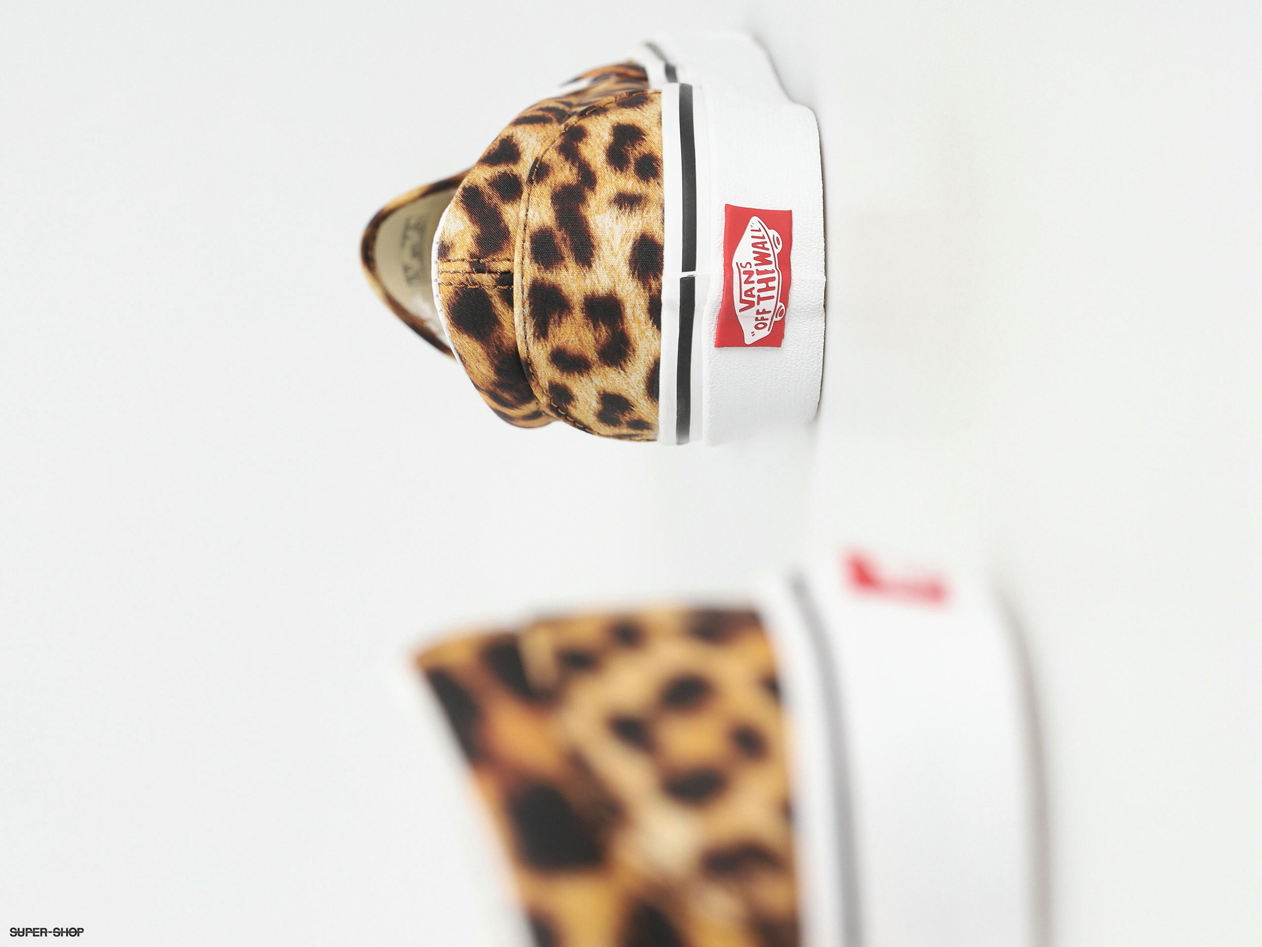 Leopard print slip ons clearance vans