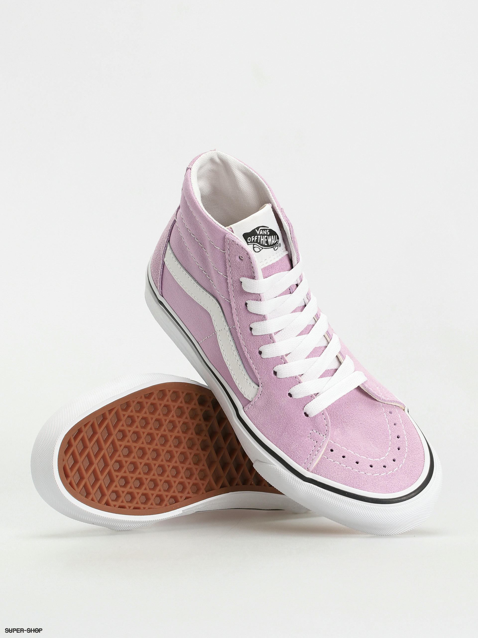 Vans on sale pink color