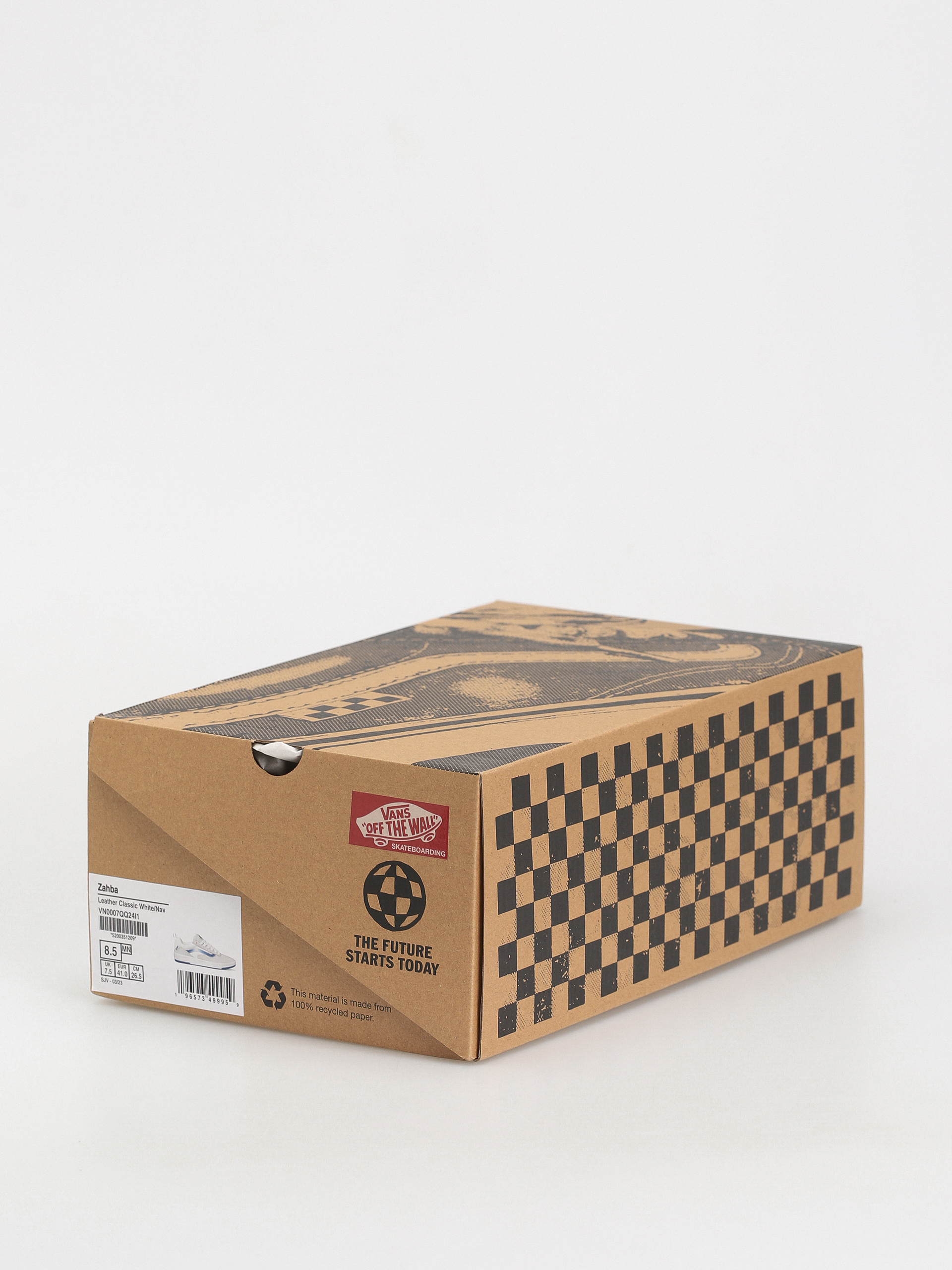 Vans Zahba Schuhe (leather classic white/navy)