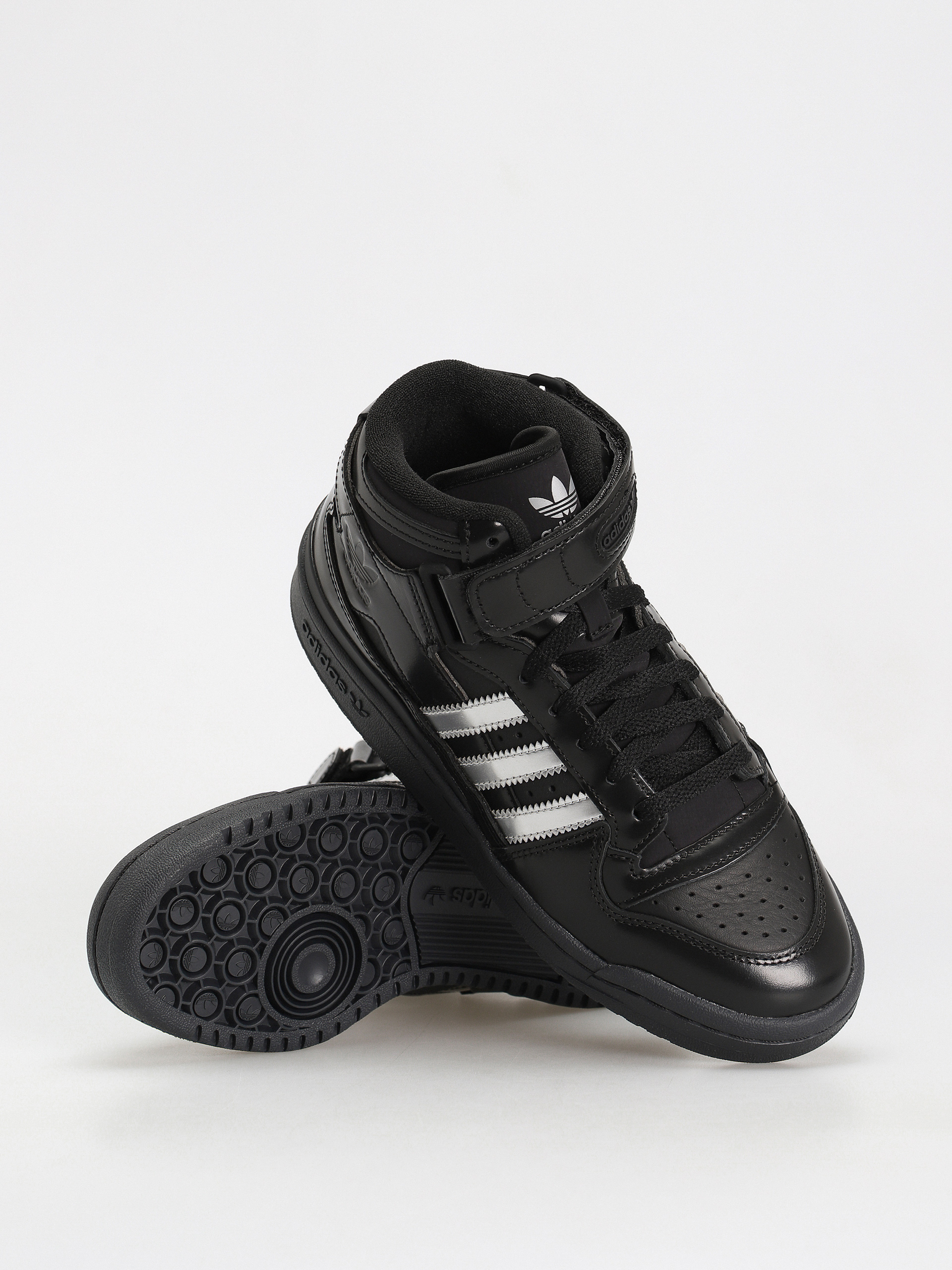adidas Forum 84 Mid Adv X Heitor Shoes (cblack/silvmt/cblack)