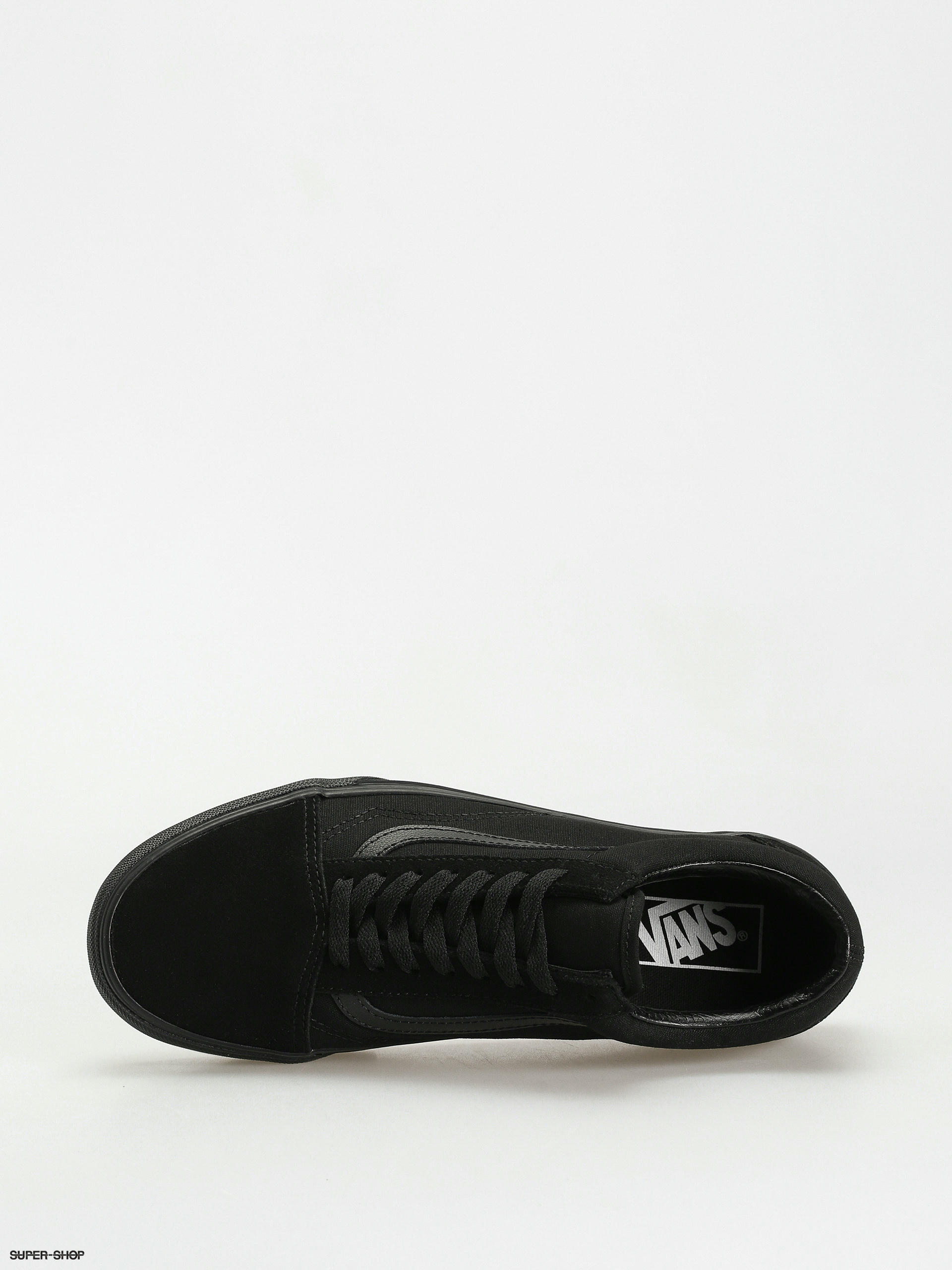 Vans old skool hot sale black black platform