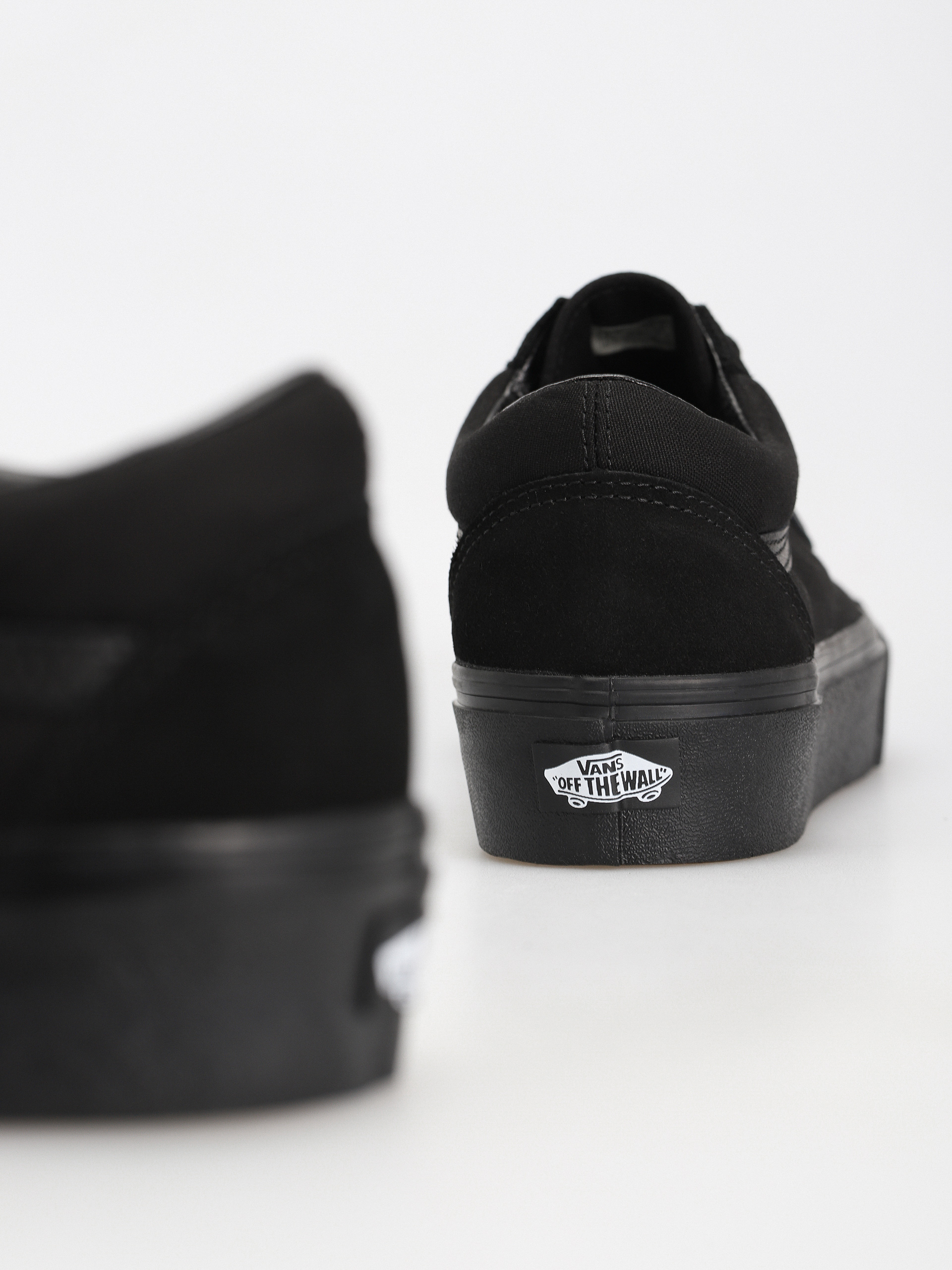 All black vans outlet style