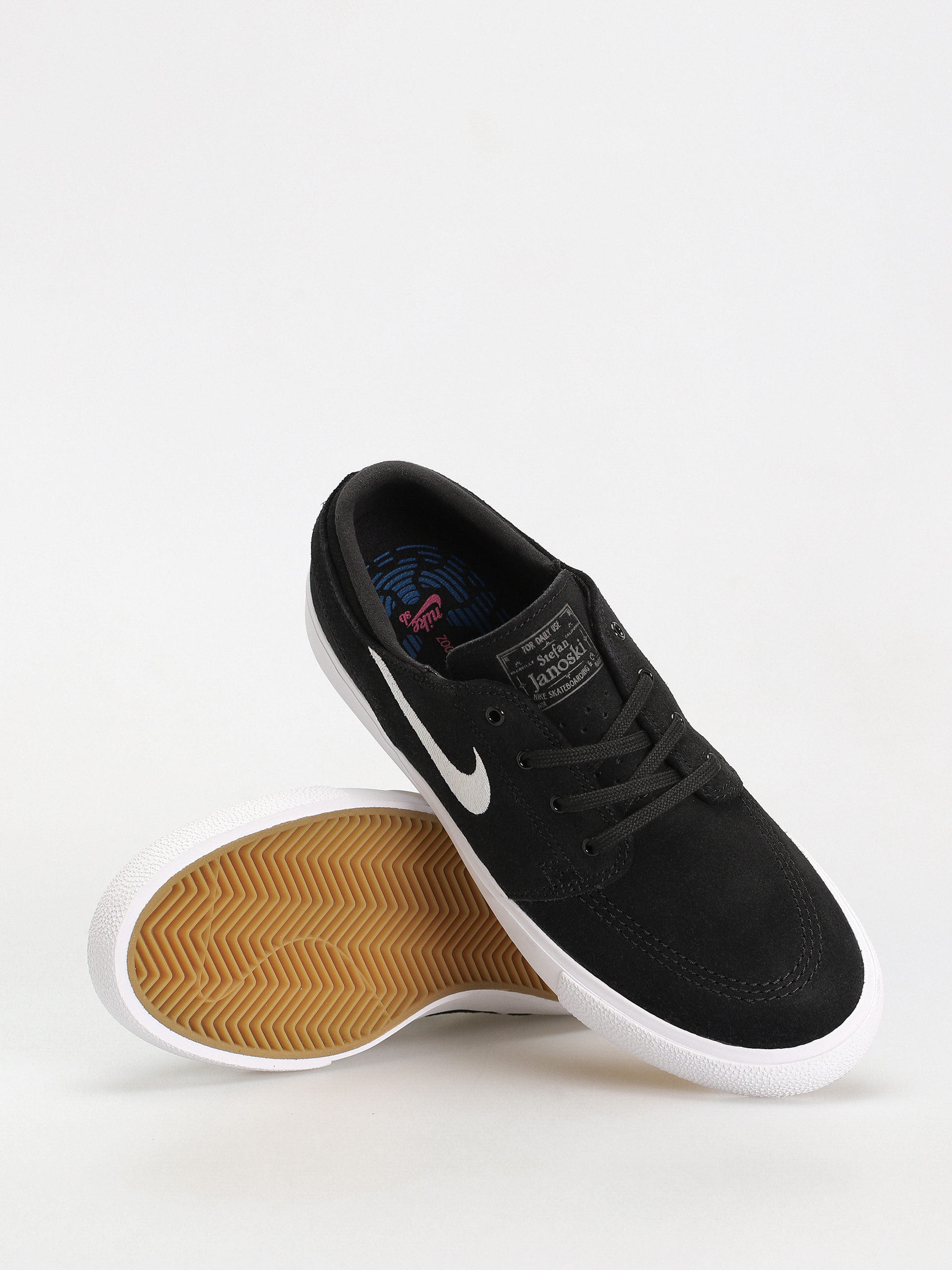 Nike SB Sb Zoom Janoski Rm Schuhe (black/white thunder grey gum light brown)