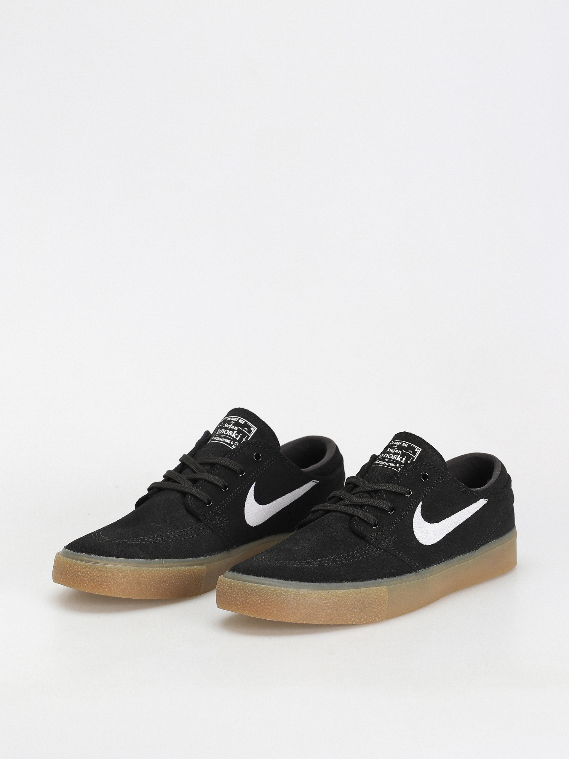 Nike SB Zoom Janoski Rm Shoes (black/white black gum light brown)