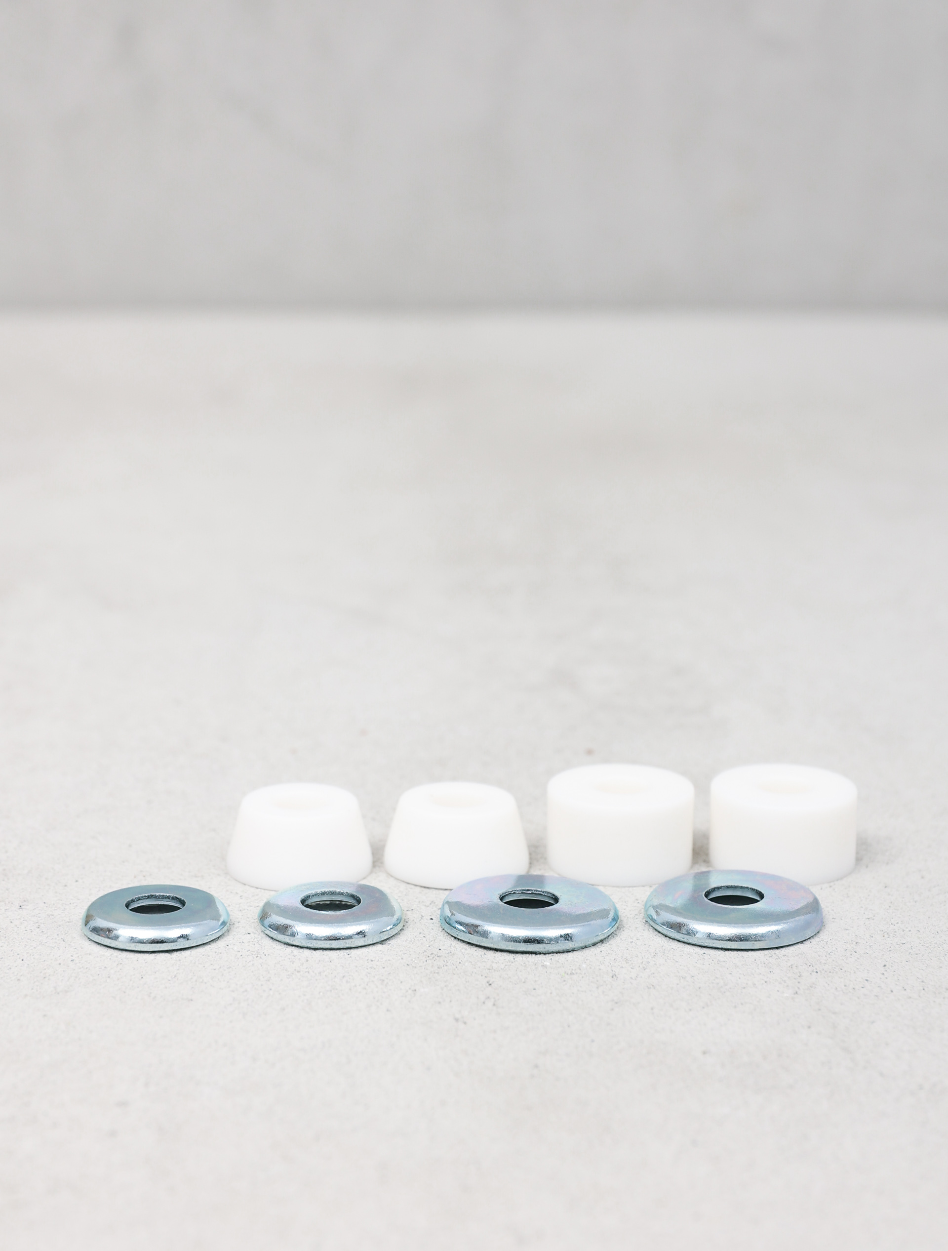 Ace Classic Bushing Lenkgummis (white/silver)