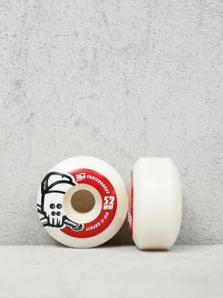 Mob Skateboards Wheels Skull (white/red)