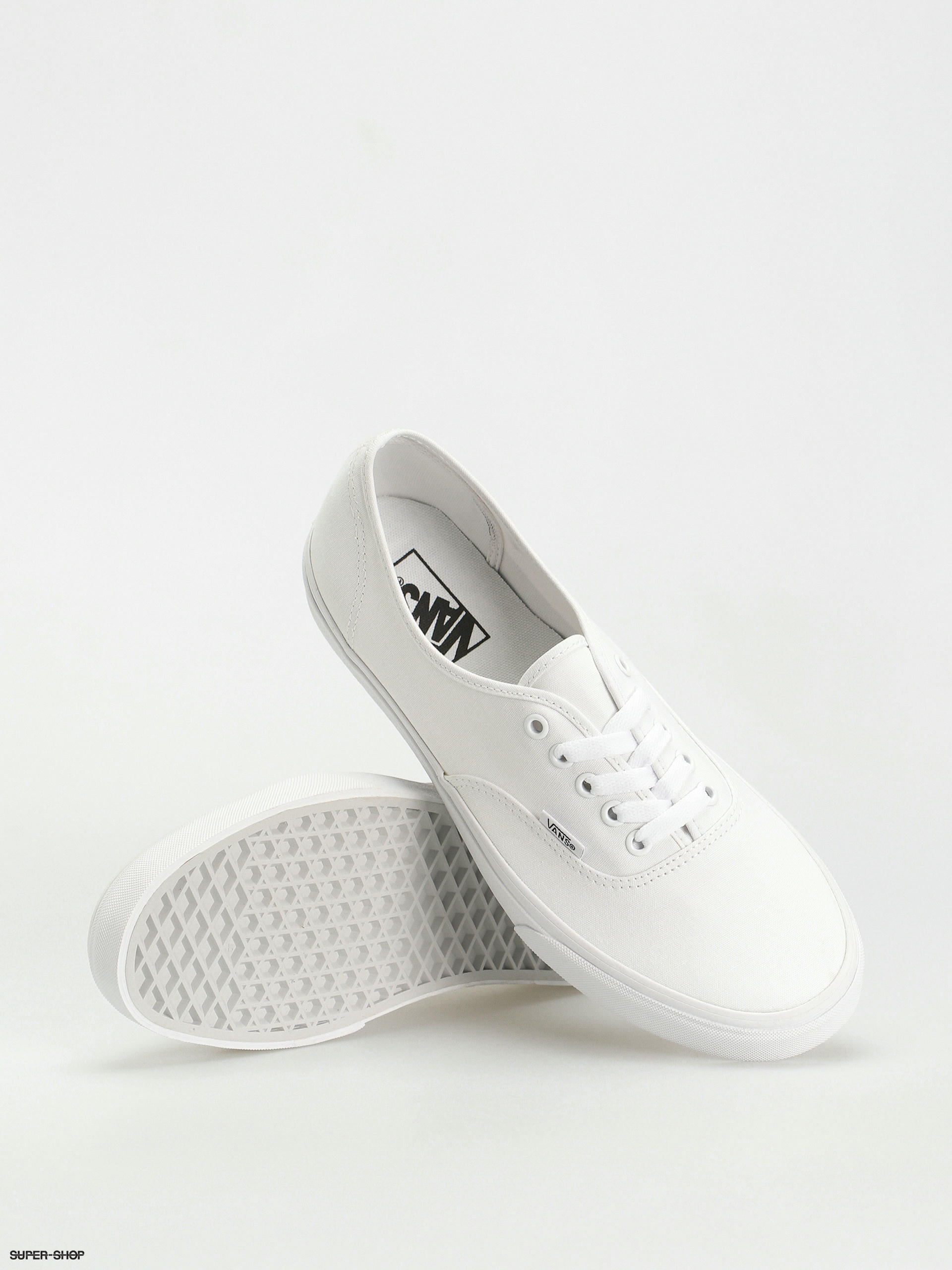 True white vans clearance authentic