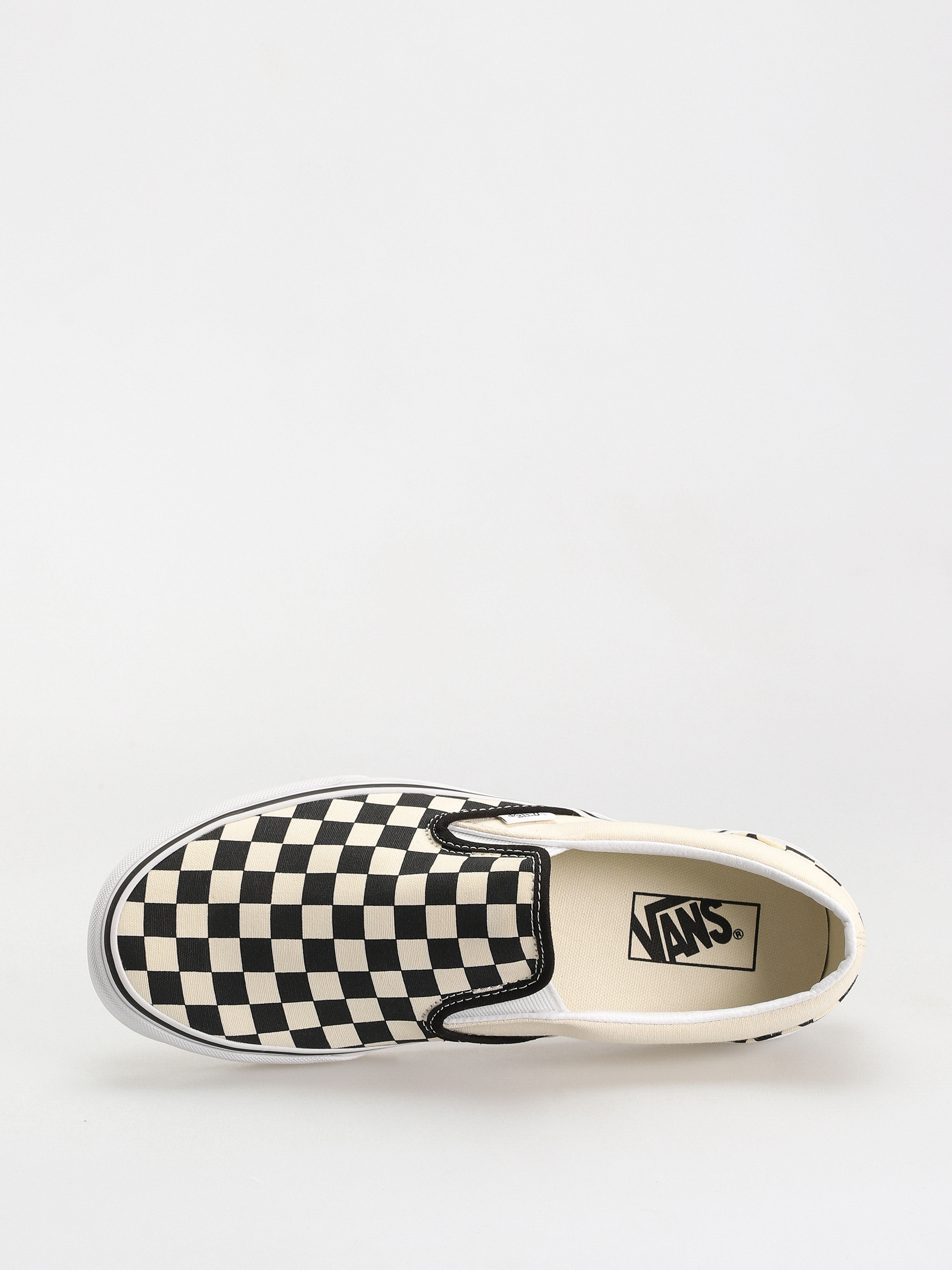 Vans Schuhe Classic Slip On (blk whtchckerboard/white)