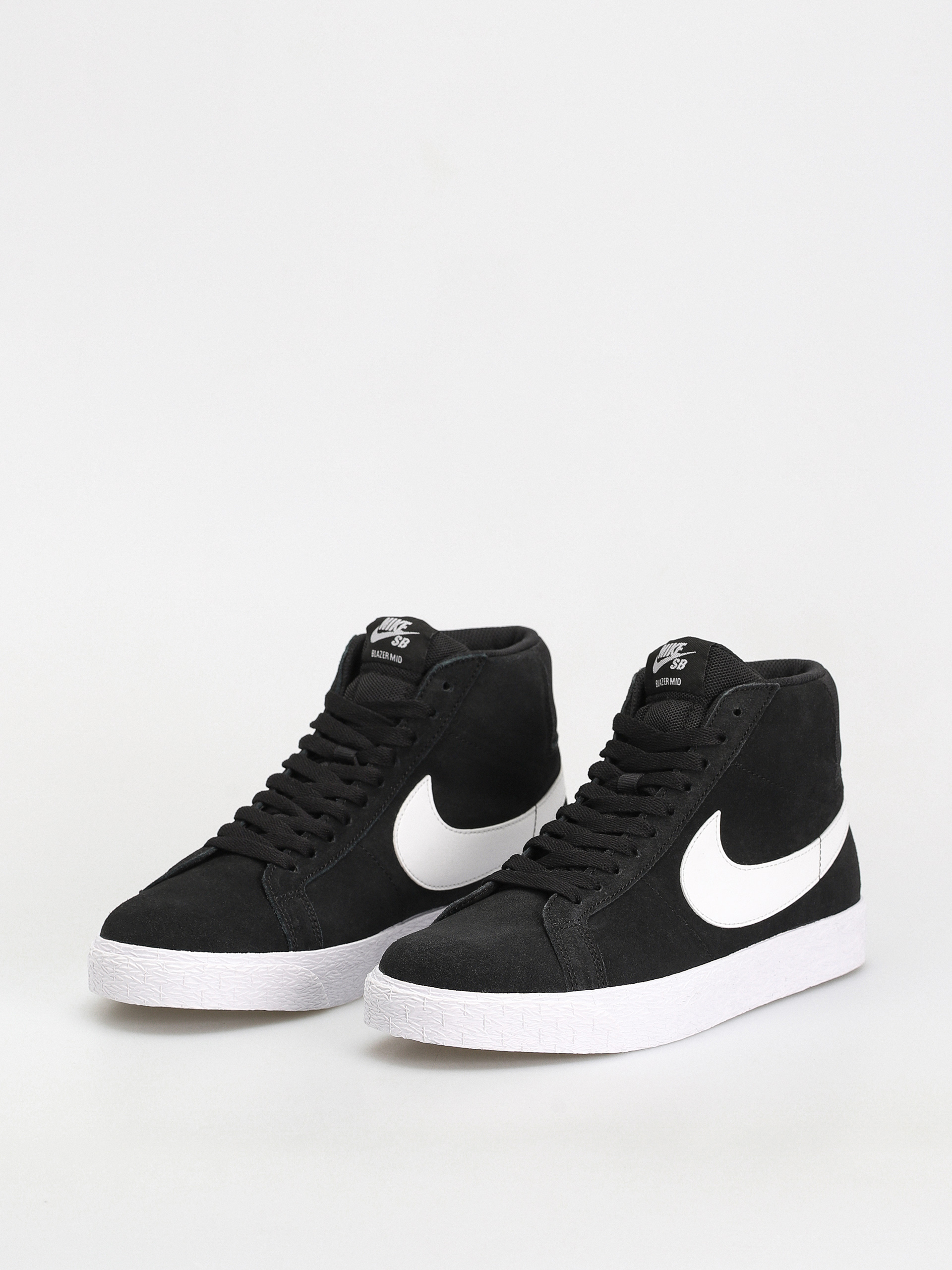 Nike SB Zoom Blazer Mid Shoes (black/white white white)
