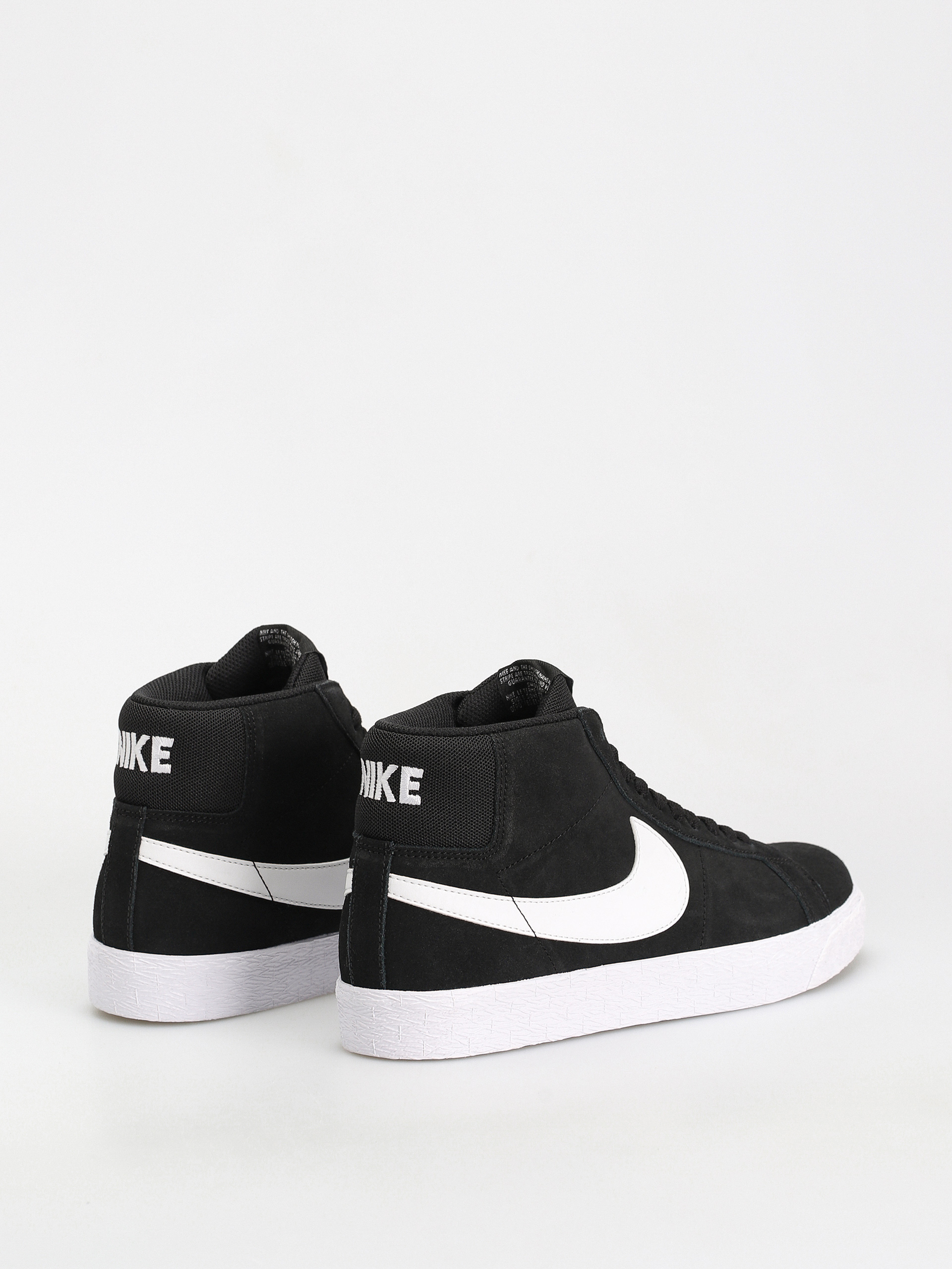 Nike SB Zoom Blazer Mid Shoes (black/white white white)