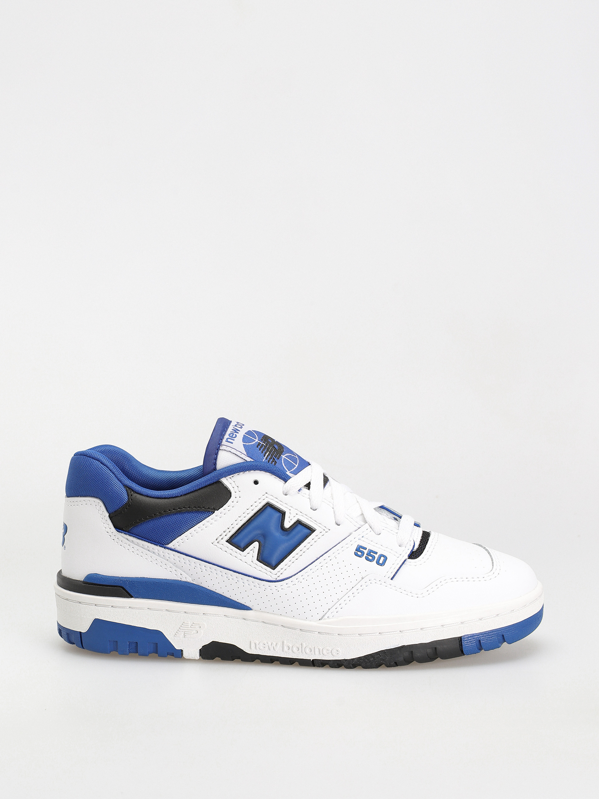 New Balance 550 Shoes (white/royal)