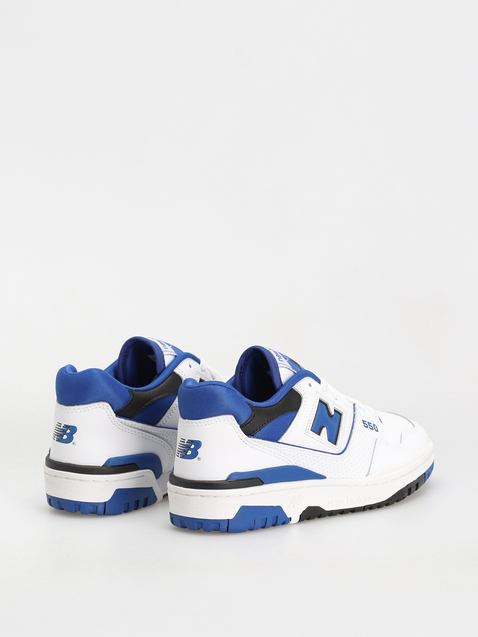 New Balance 550 Shoes (white/royal)