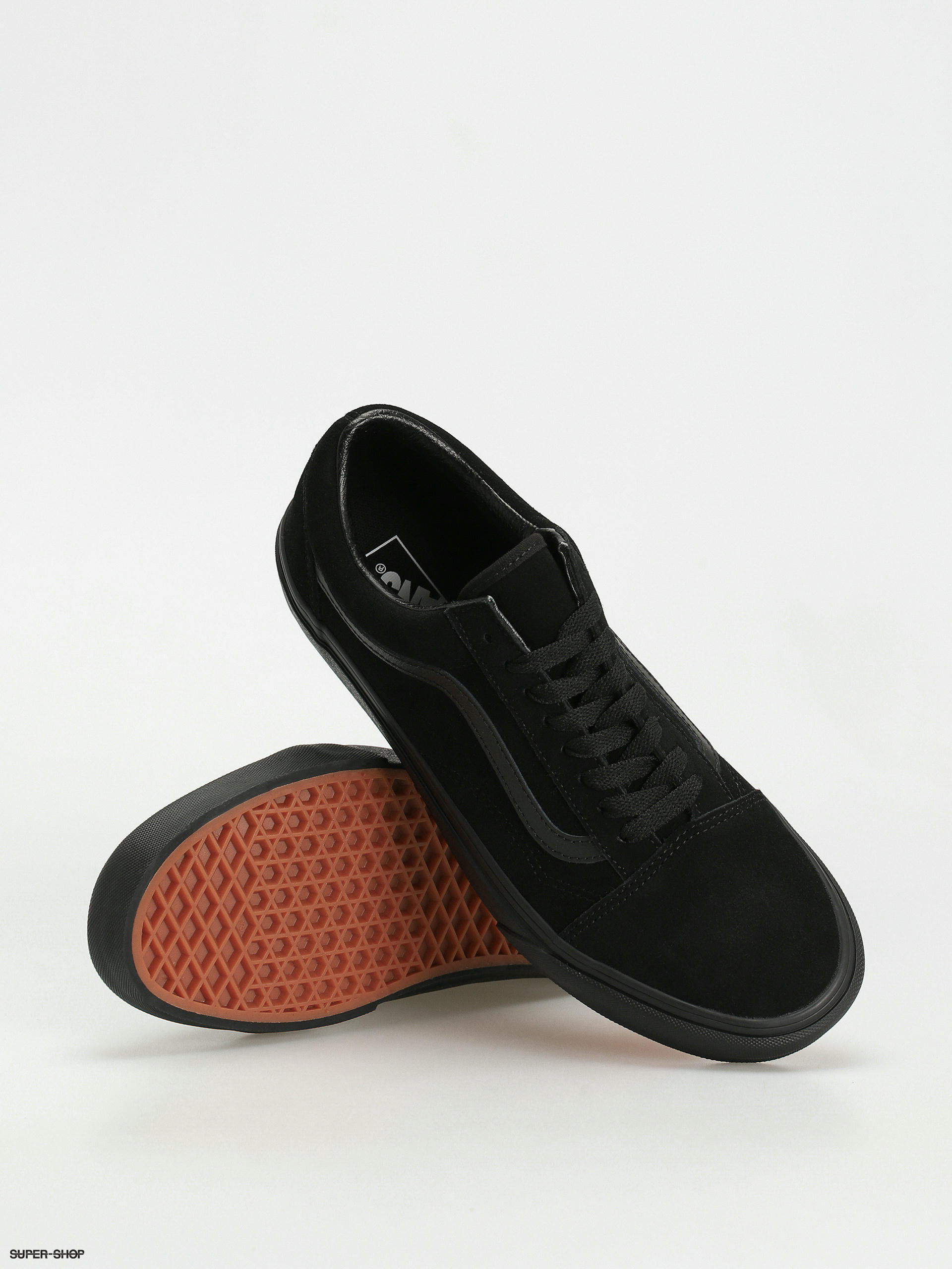 All black suede deals vans