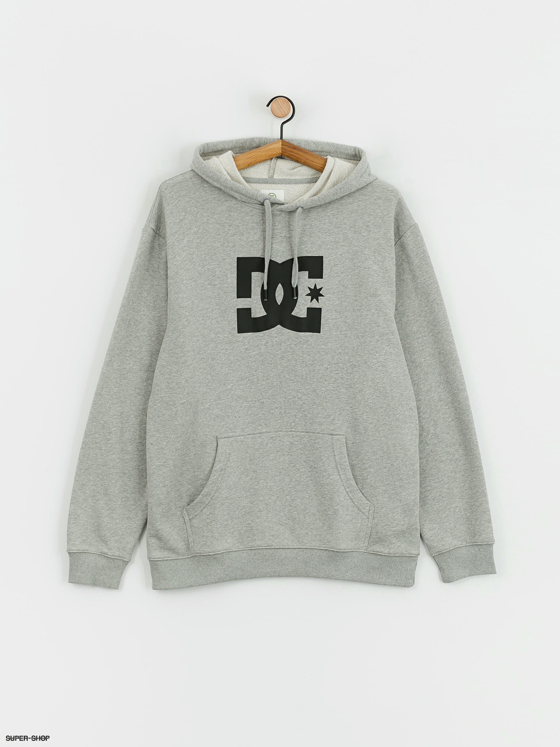 DC Star HD Hoodie (heather grey)