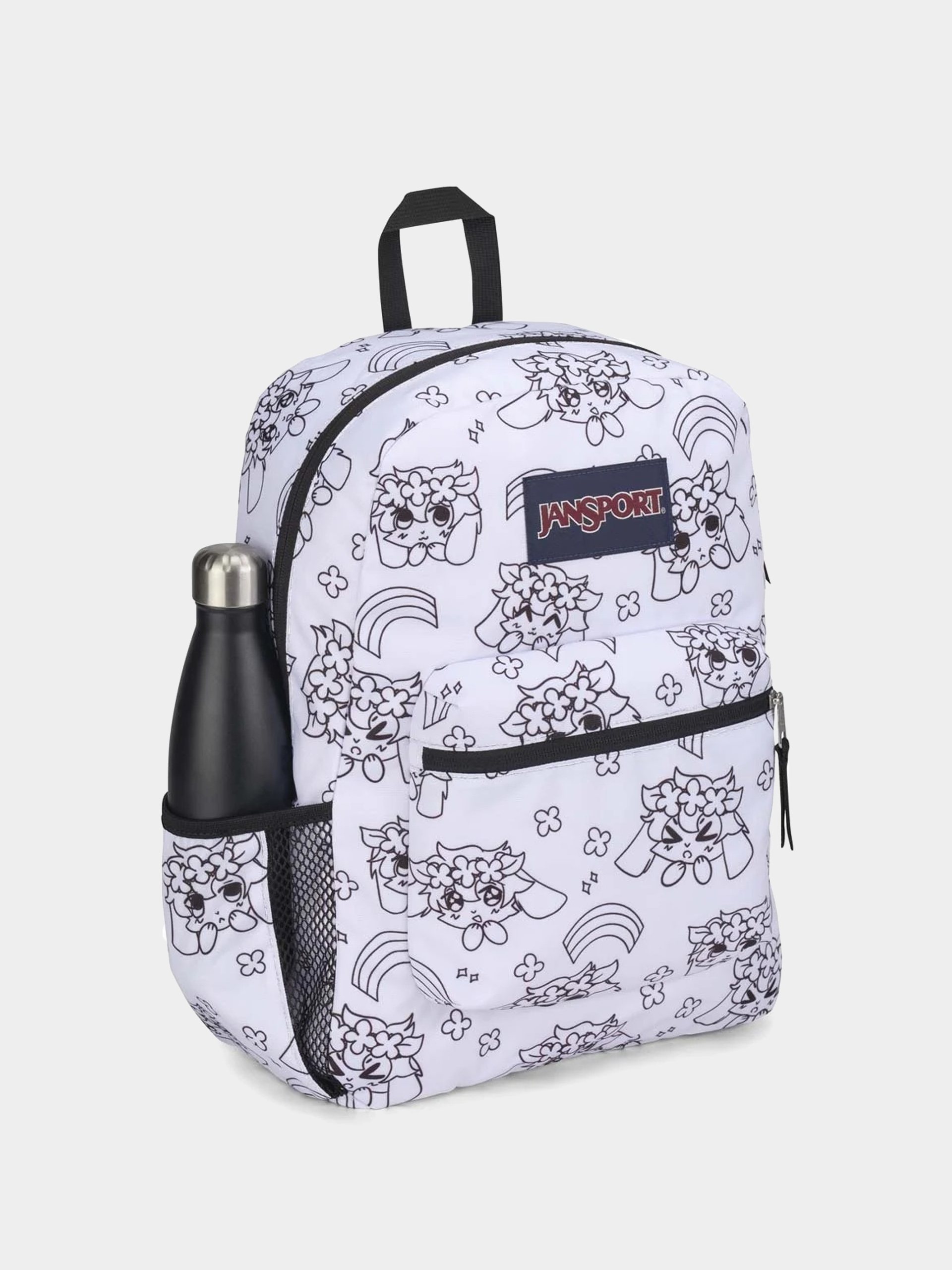 JanSport Cross Town Rucksack (anime emotions)