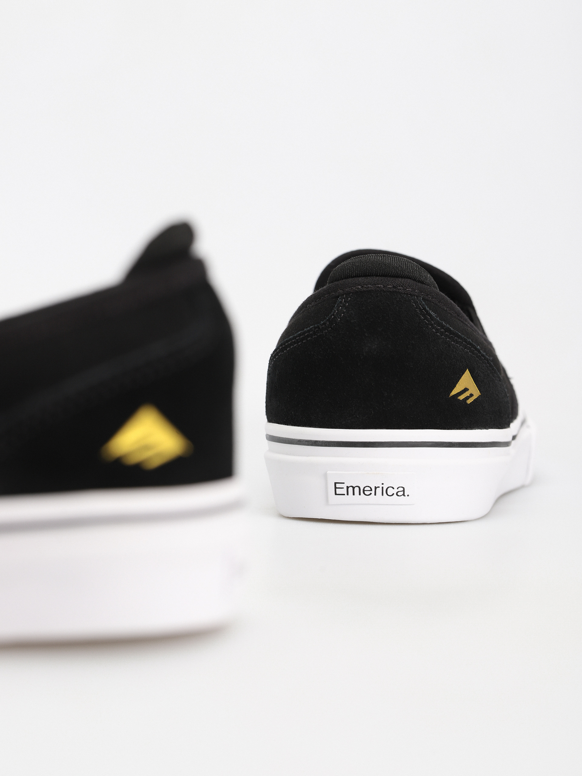 Emerica Shoes Wino G6 Slip On (black/white/gold)