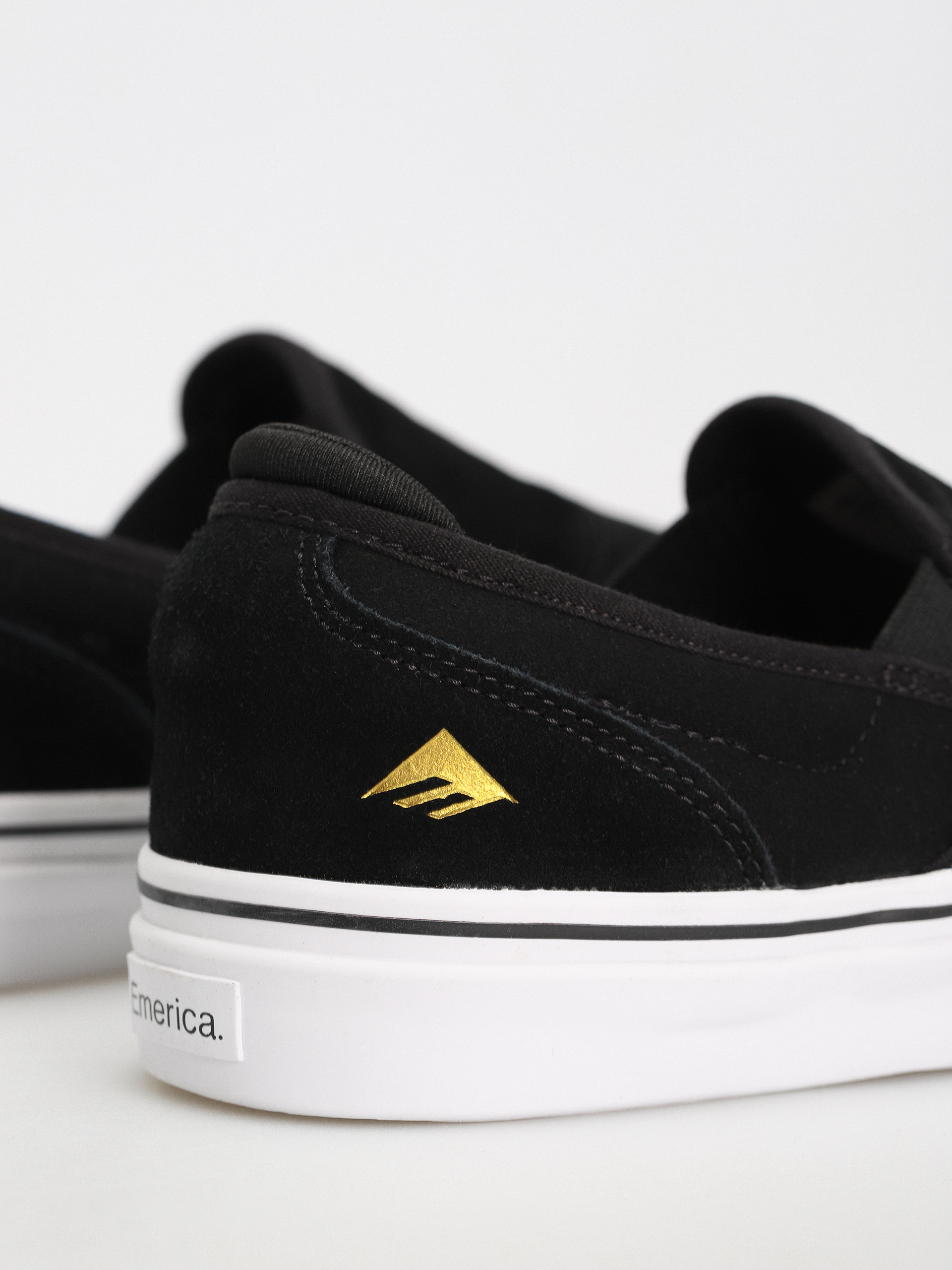 Emerica Shoes Wino G6 Slip On (black/white/gold)