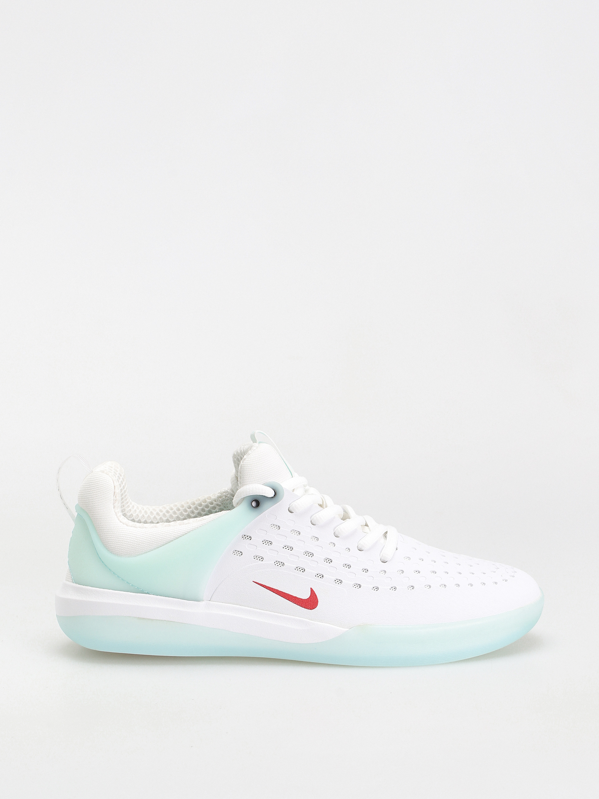 Nike SB Zoom Nyjah Shoes white (skylight/university red