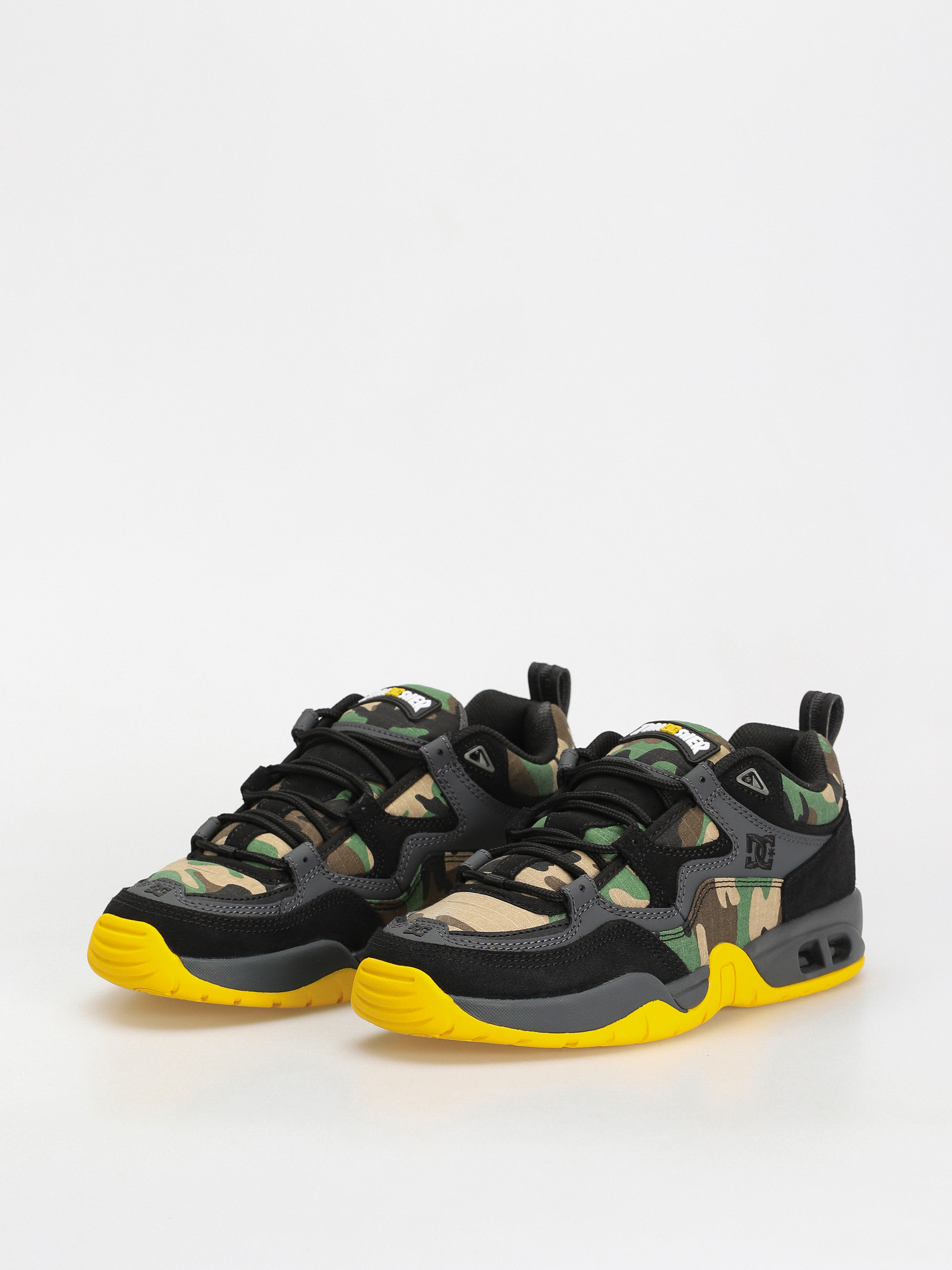 DC X Thrasher Truth Shoes (black/camo)