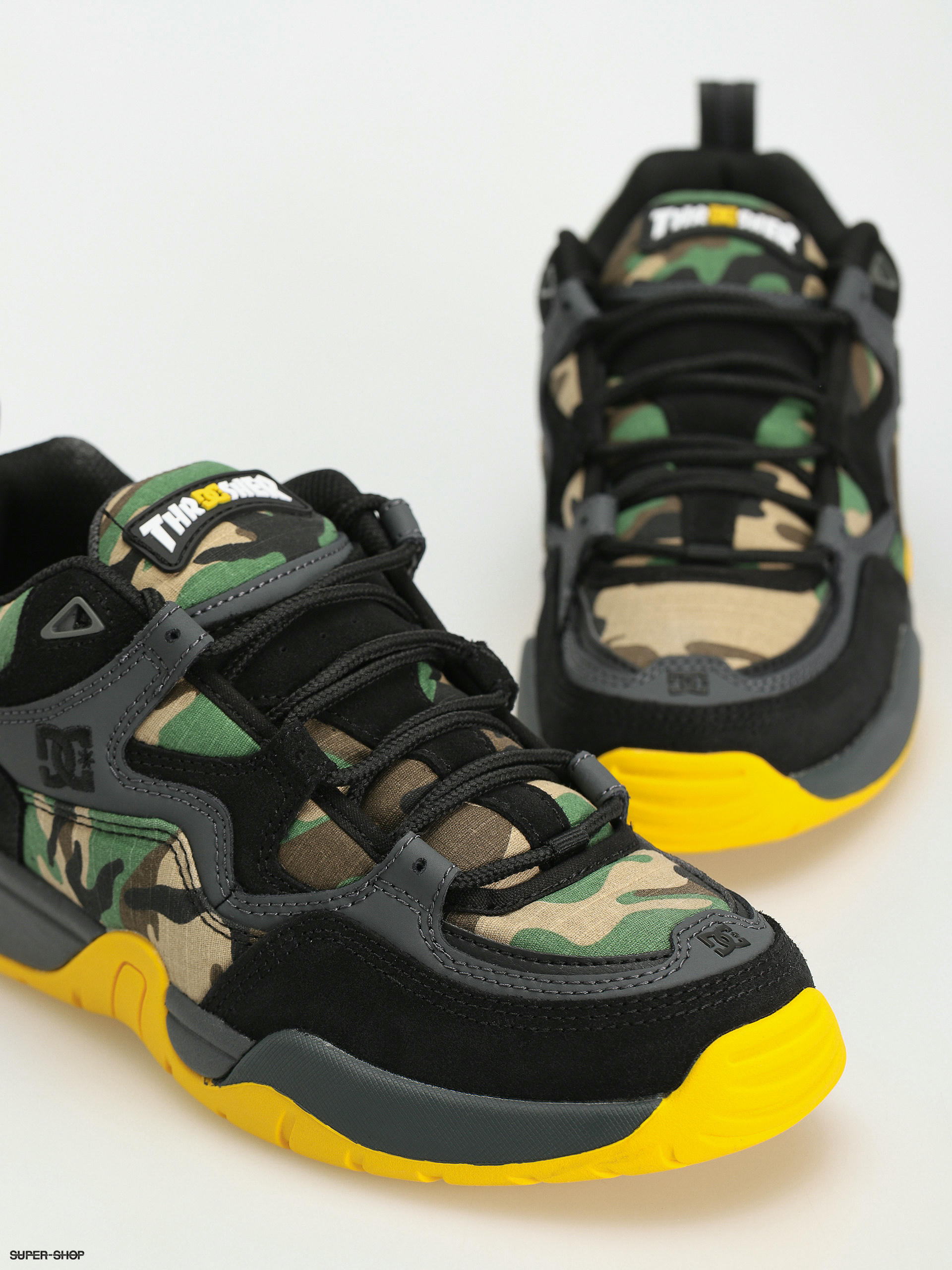 DC X Thrasher Truth Shoes (black/camo)