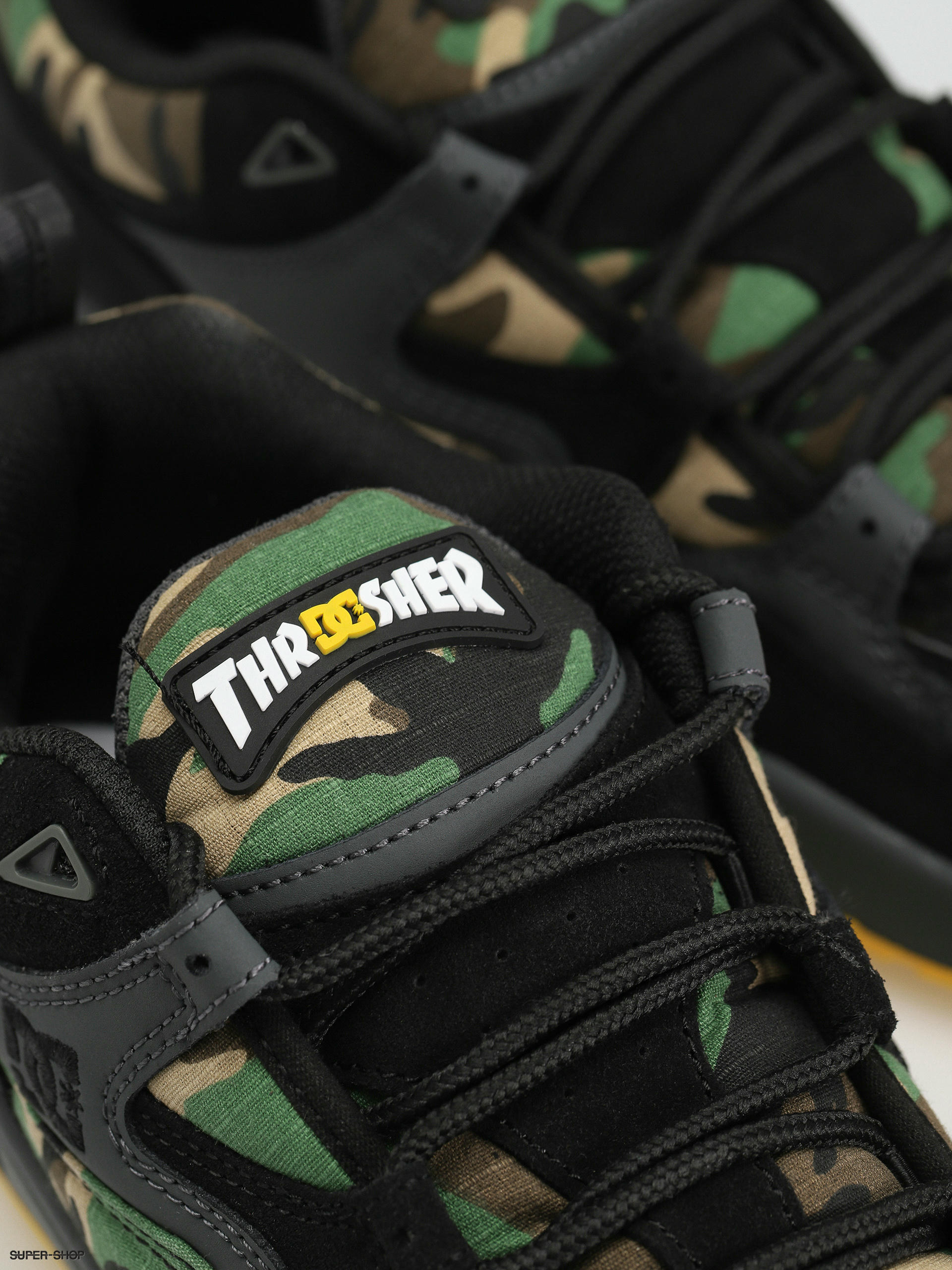 Dc X Thrasher Truth Shoes Blackcamo 