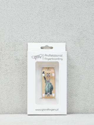 Grand Fingers Cat Of Liberty Fingerboard (natural/silver)