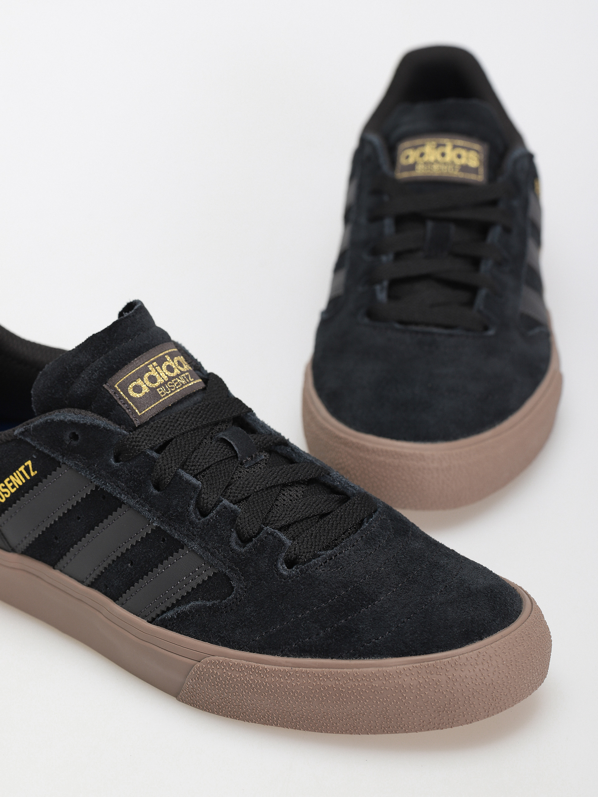adidas Busenitz Vulc II Shoes (cblack/carbon/gum5)