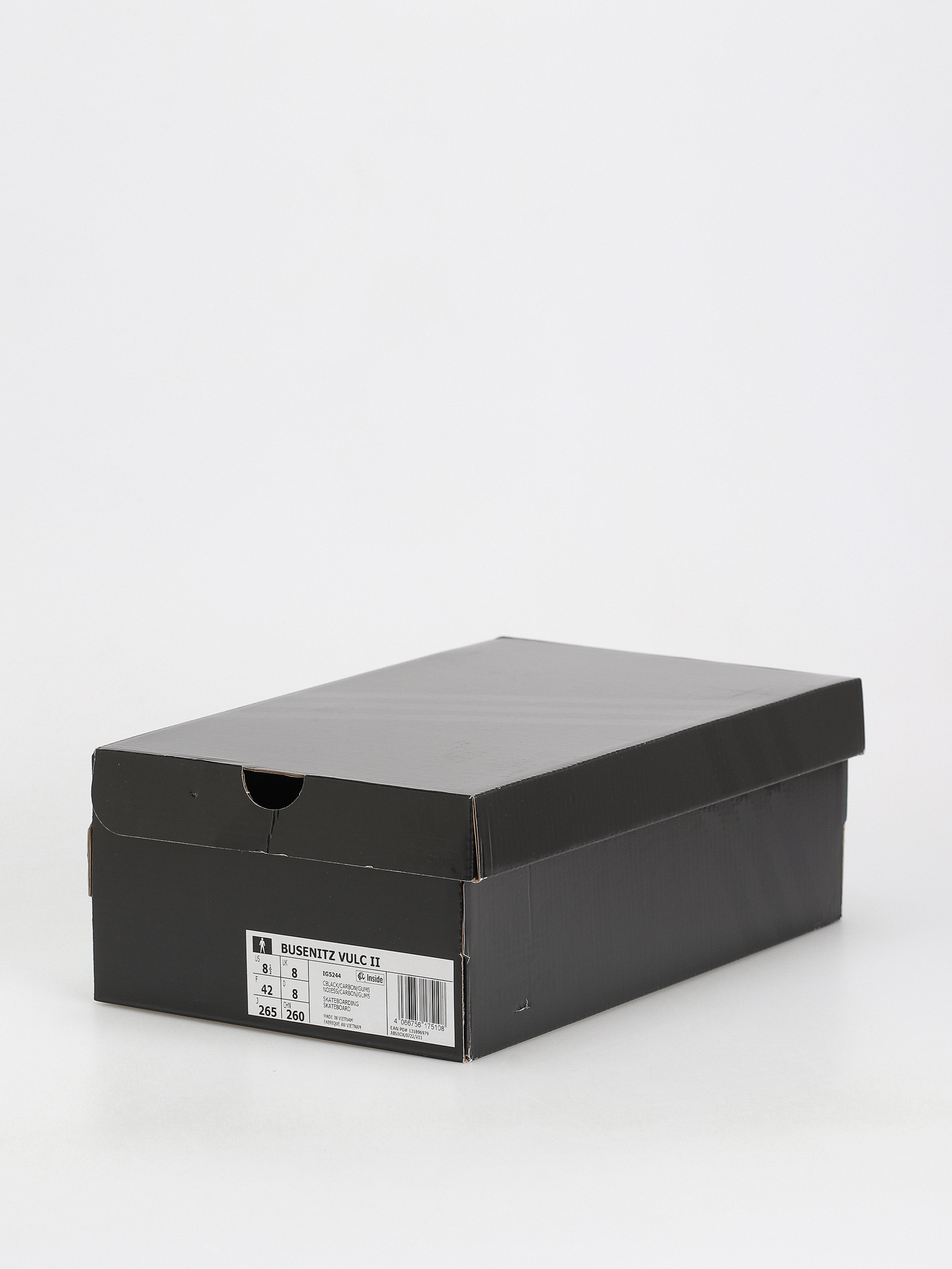 adidas Busenitz Vulc II Shoes (cblack/carbon/gum5)