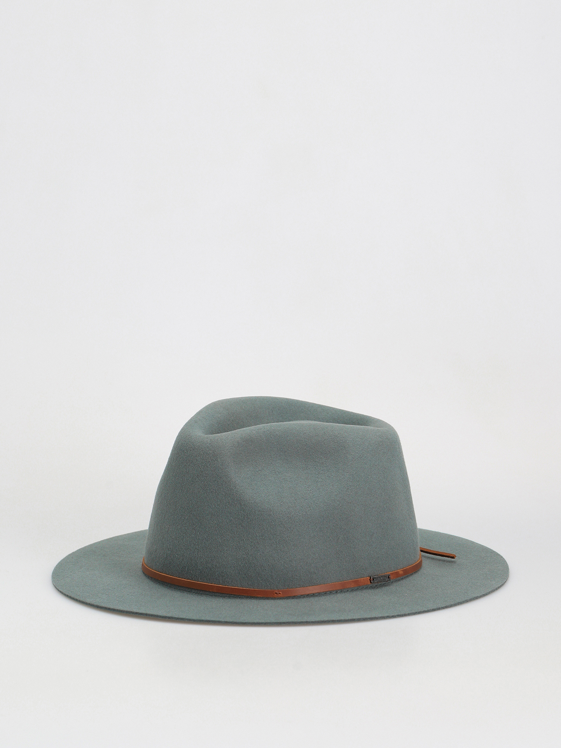 Brixton Wesley Fedora Hat (dark forest)