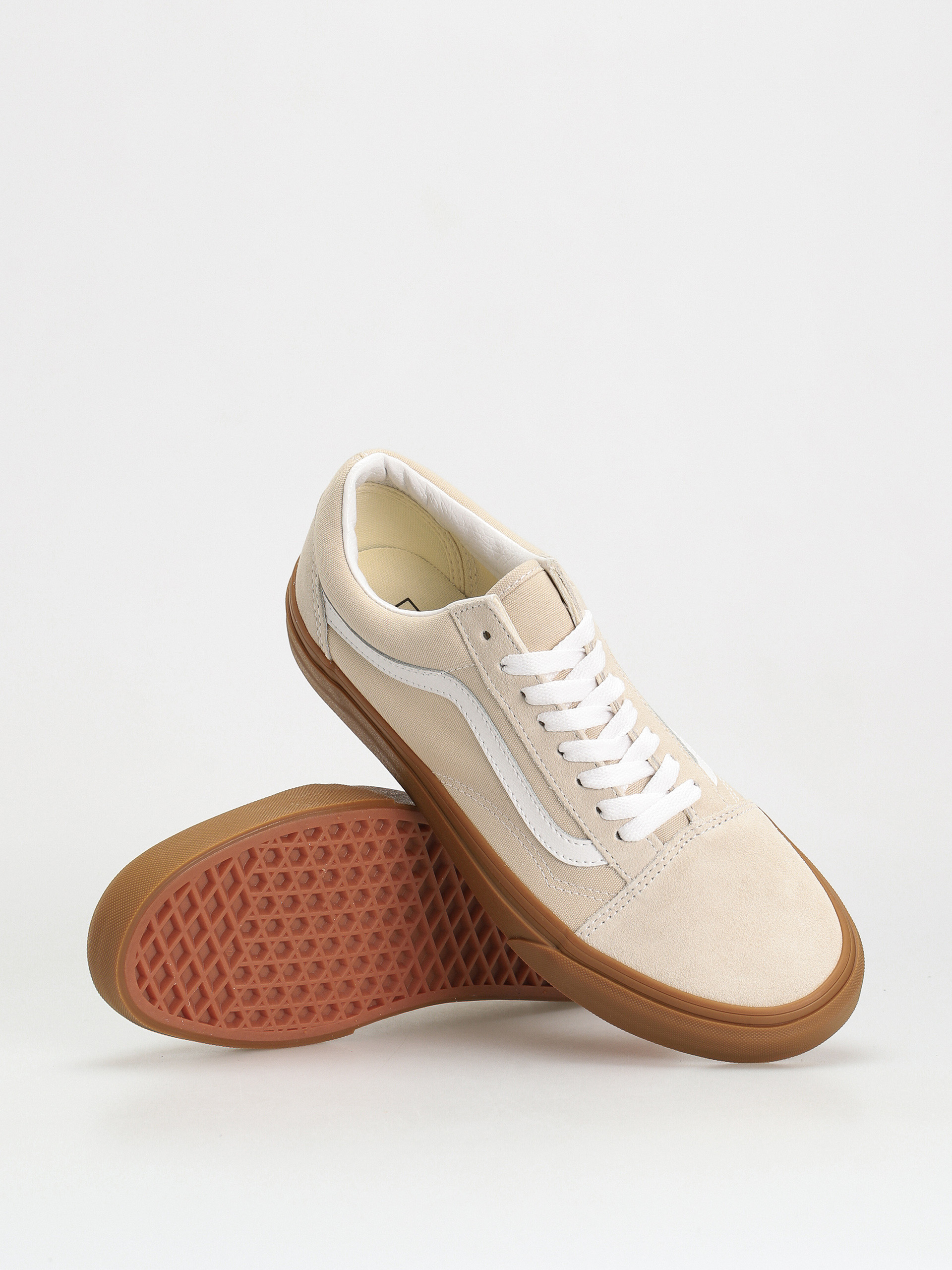 Vans Old Skool Shoes (oatmeal/gum)