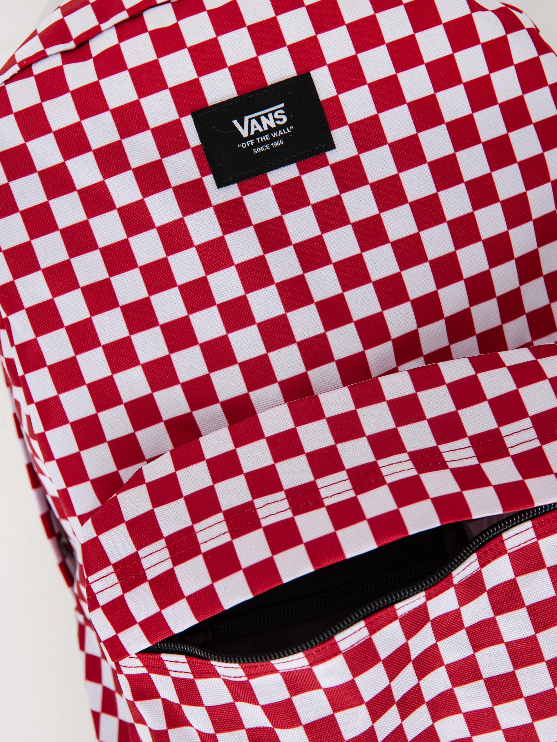 Vans Old Skool Check Backpack (chili pepper/checkerboard)