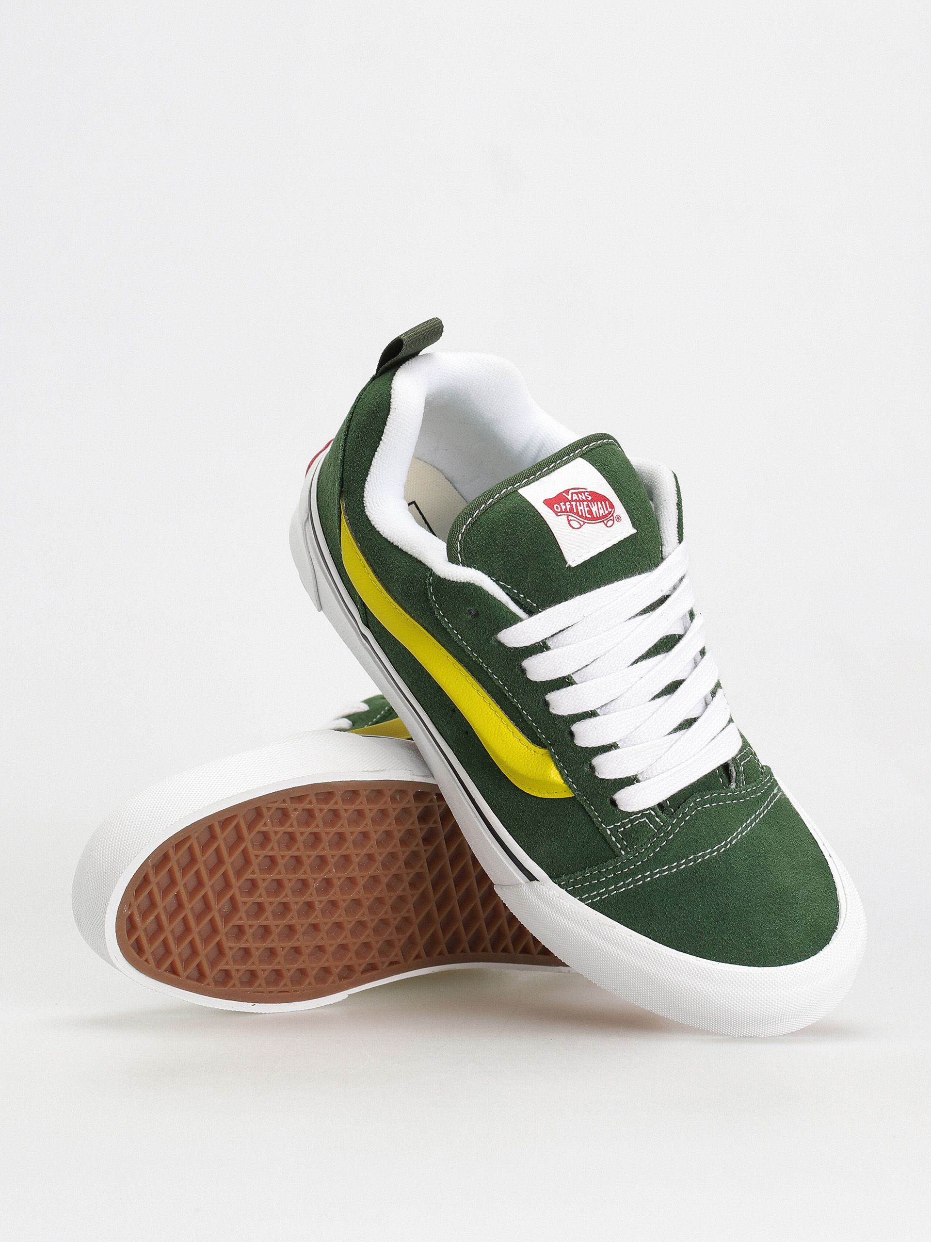 Vans Knu Skool Shoes (green/true white)