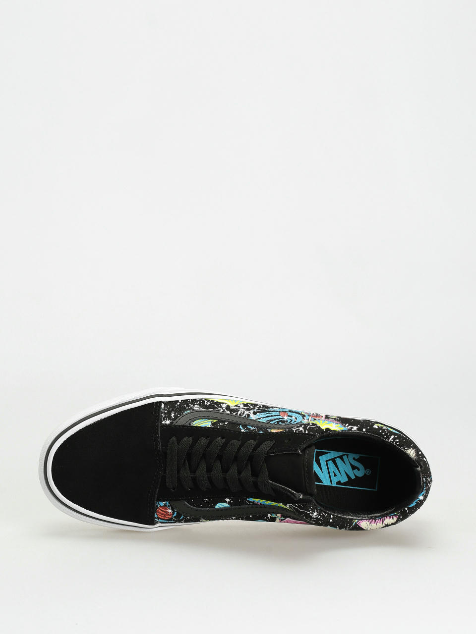 Vans Old Skool Shoes (cosmic glow black/true white)