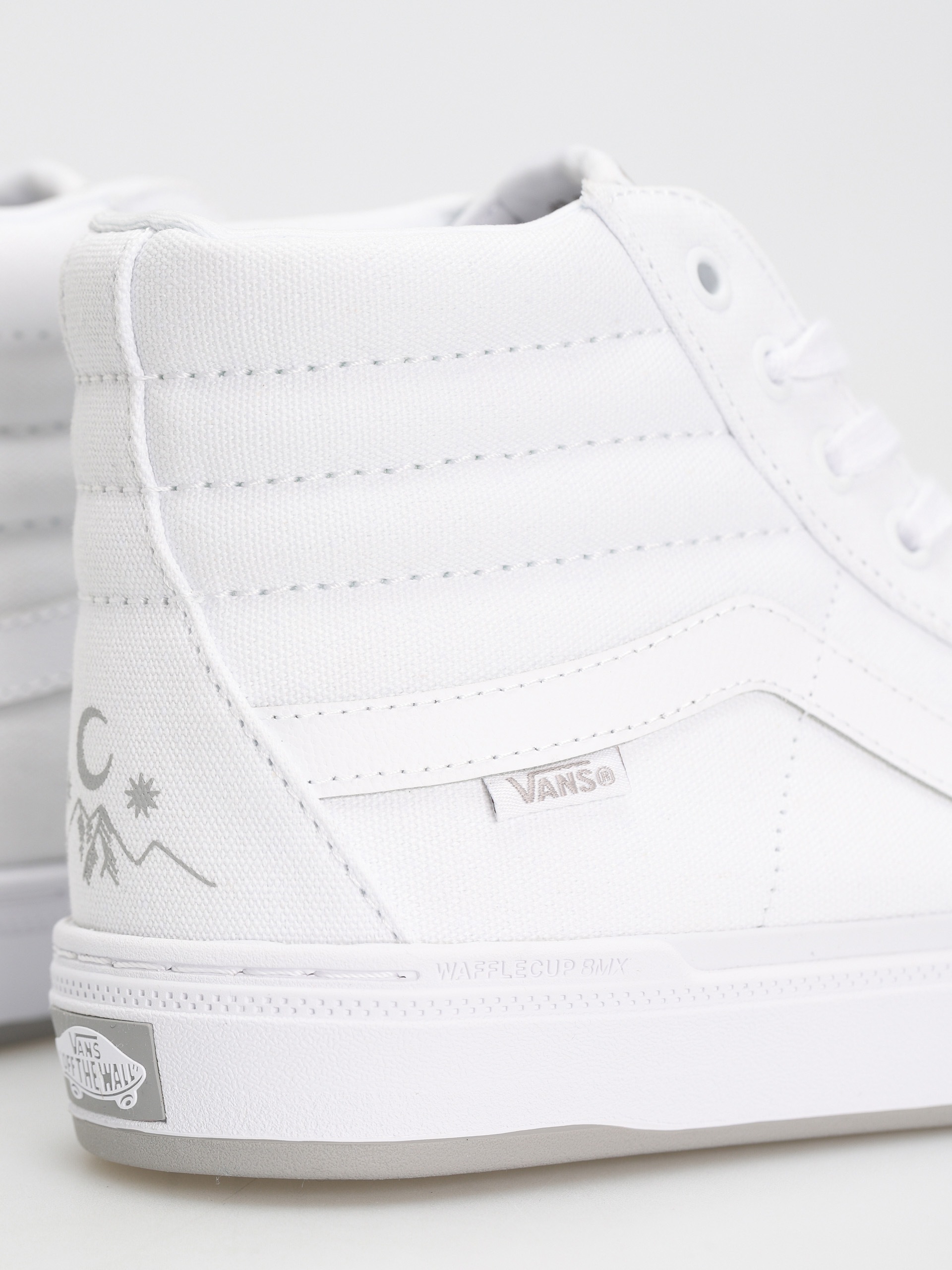 Vans Bmx Sk8 Hi Shoes (perris benegas white/grey)